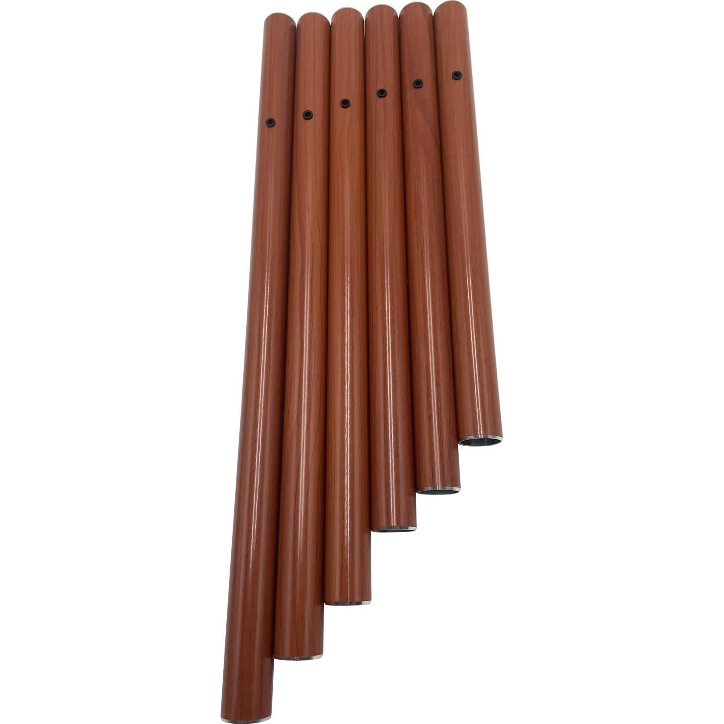 6 Tubos de Campana de Viento Lveofielygi Aluminio 25.5-36.5 cm