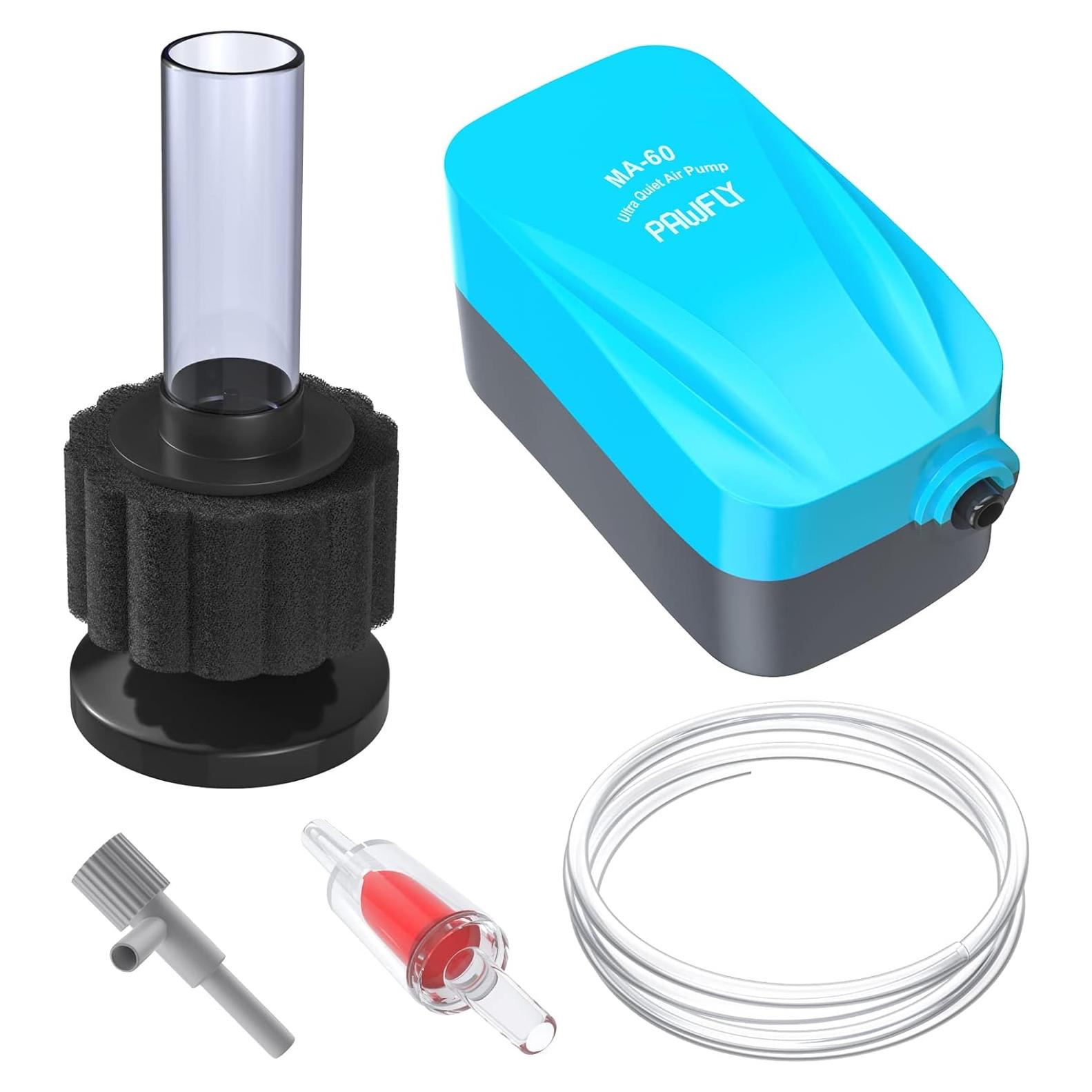 Bomba de Aire Pawfly para Acuario 11.36-37.85L con Filtro