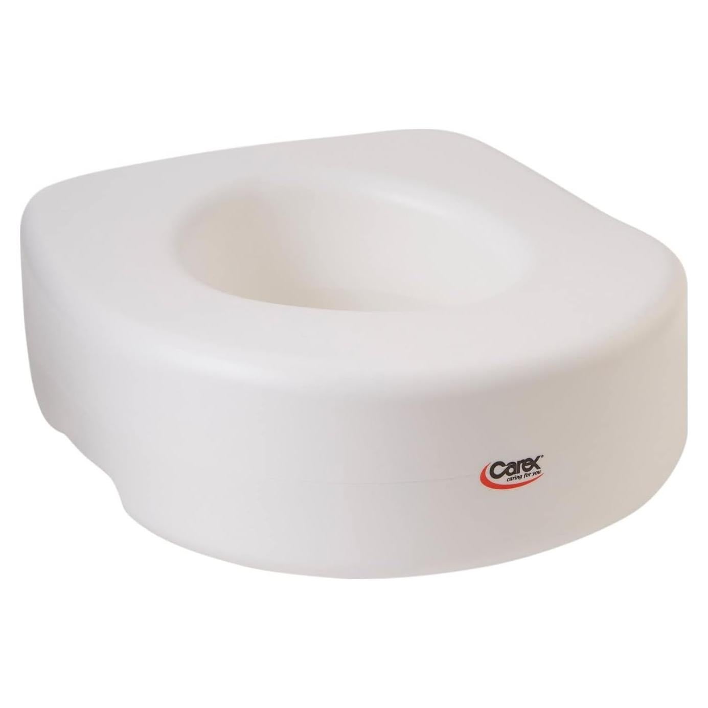 Elevador de Asiento de Inodoro Carex 12.7 cm Antideslizante