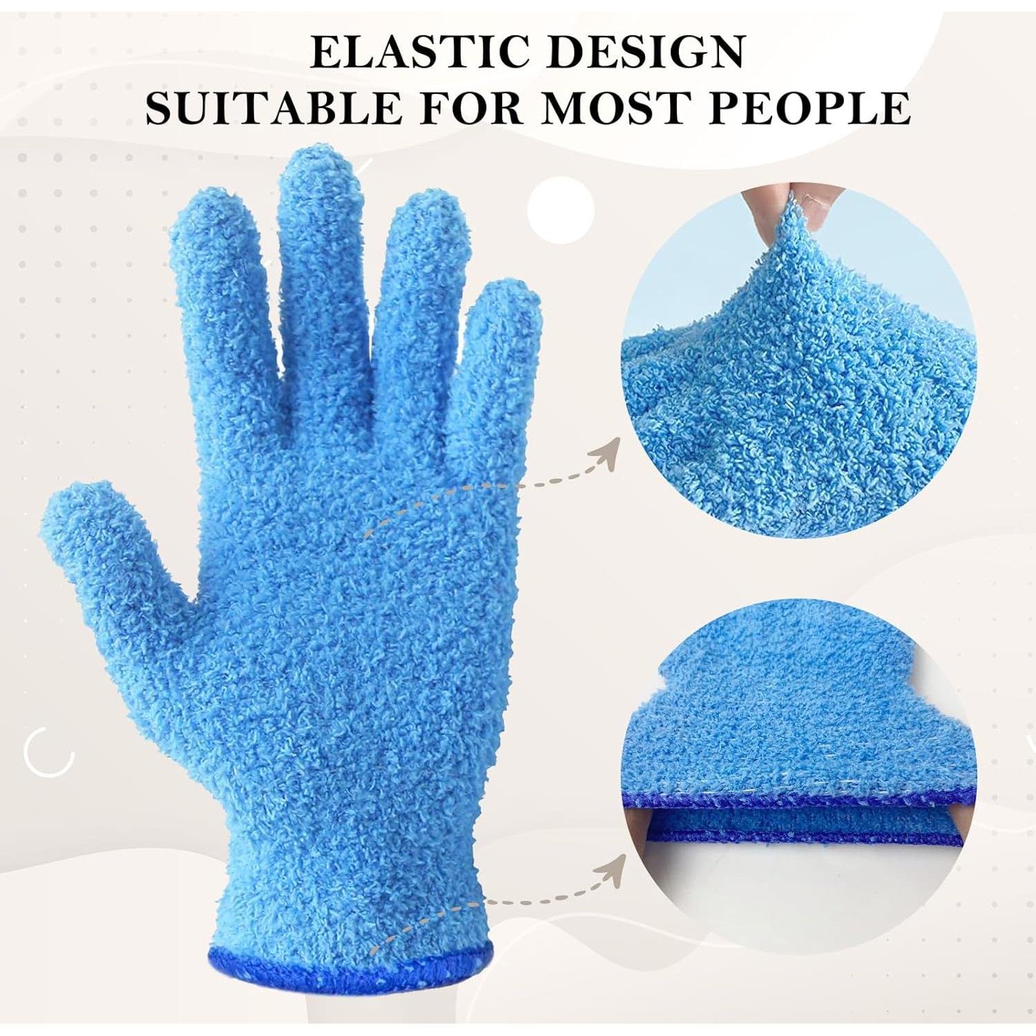 Guantes de Microfibra Evridwear para Limpiar Plantas - Reutilizables