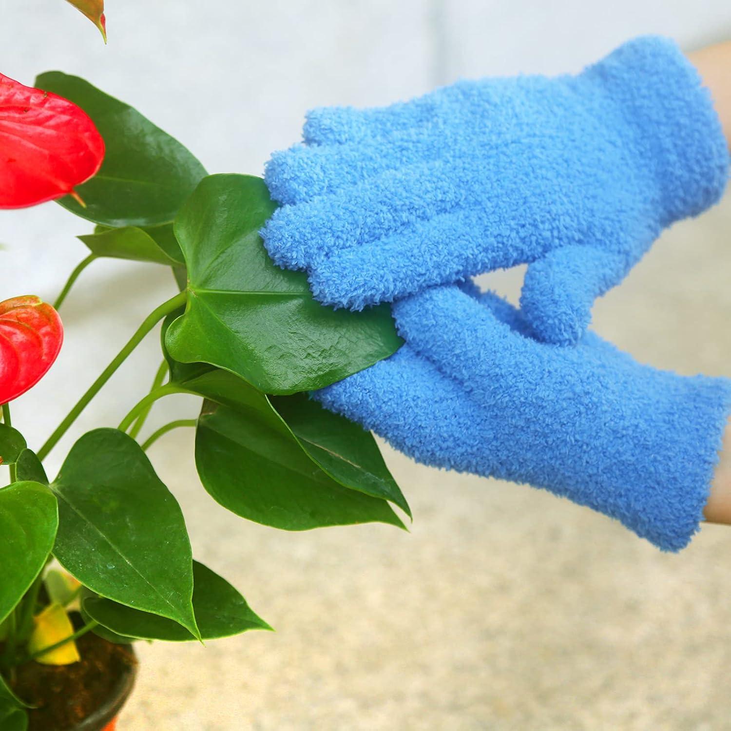 Guantes de Microfibra Evridwear para Limpiar Plantas - Reutilizables