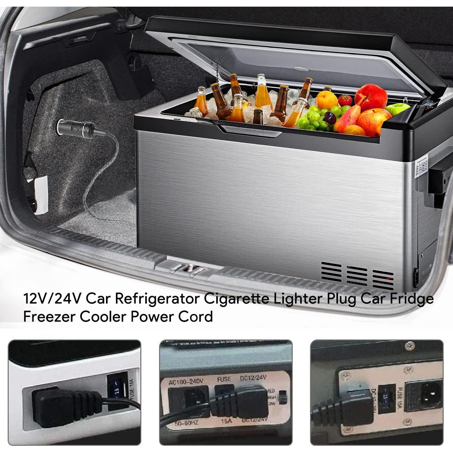 Cable de Alimentación DC 12V/24V TAIFU para Refrigerador de Coche