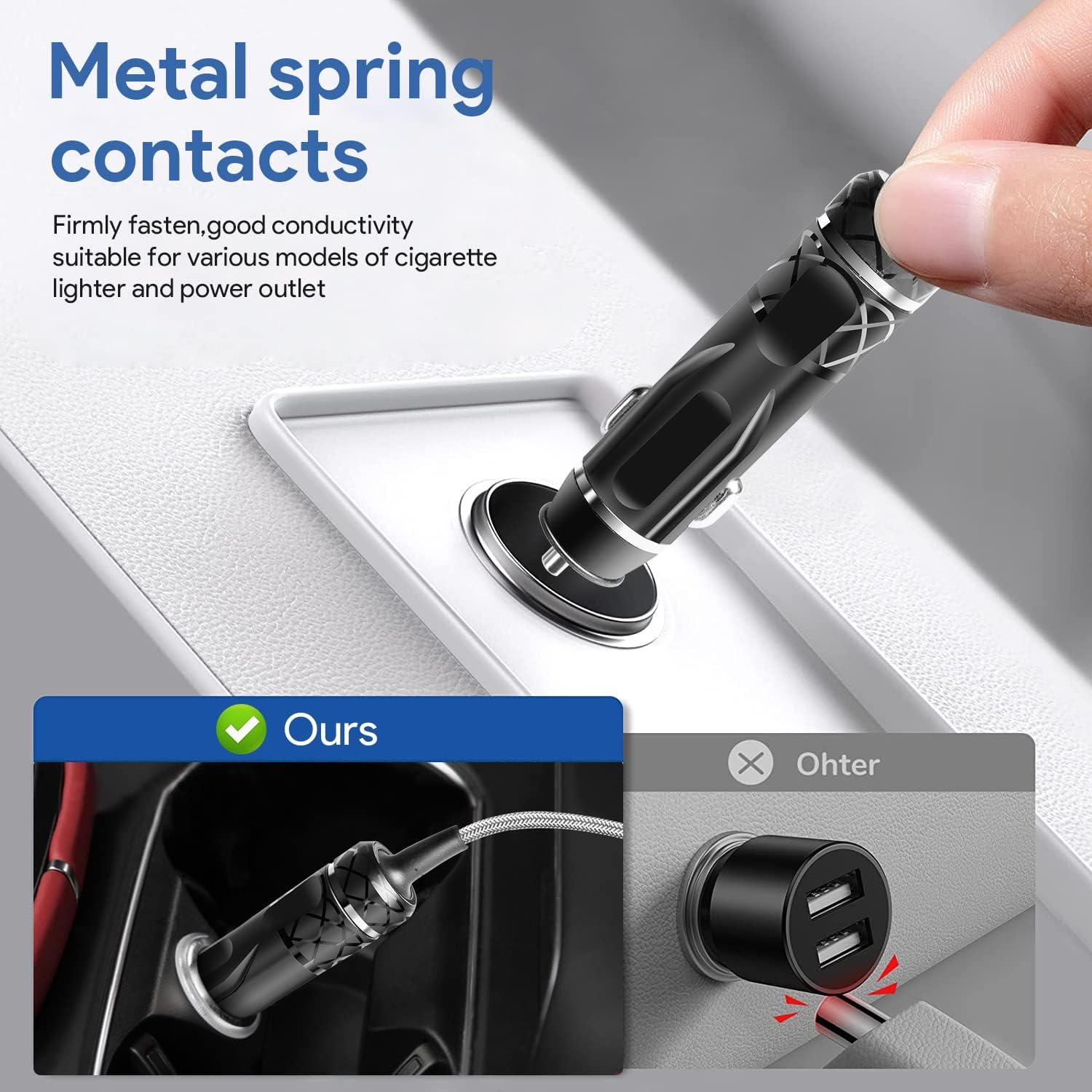 Cable de Alimentación DC 12V/24V TAIFU para Refrigerador de Coche