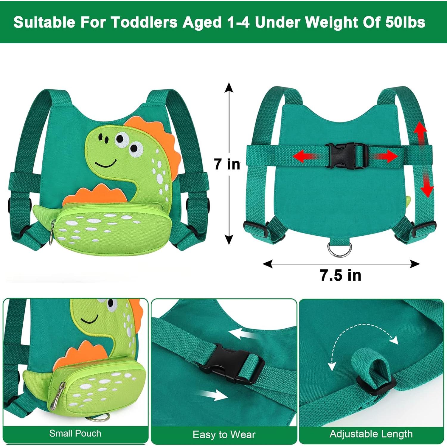 Arnés Antipérdida para Niños Accmor Dinosaurio 1-5 Años