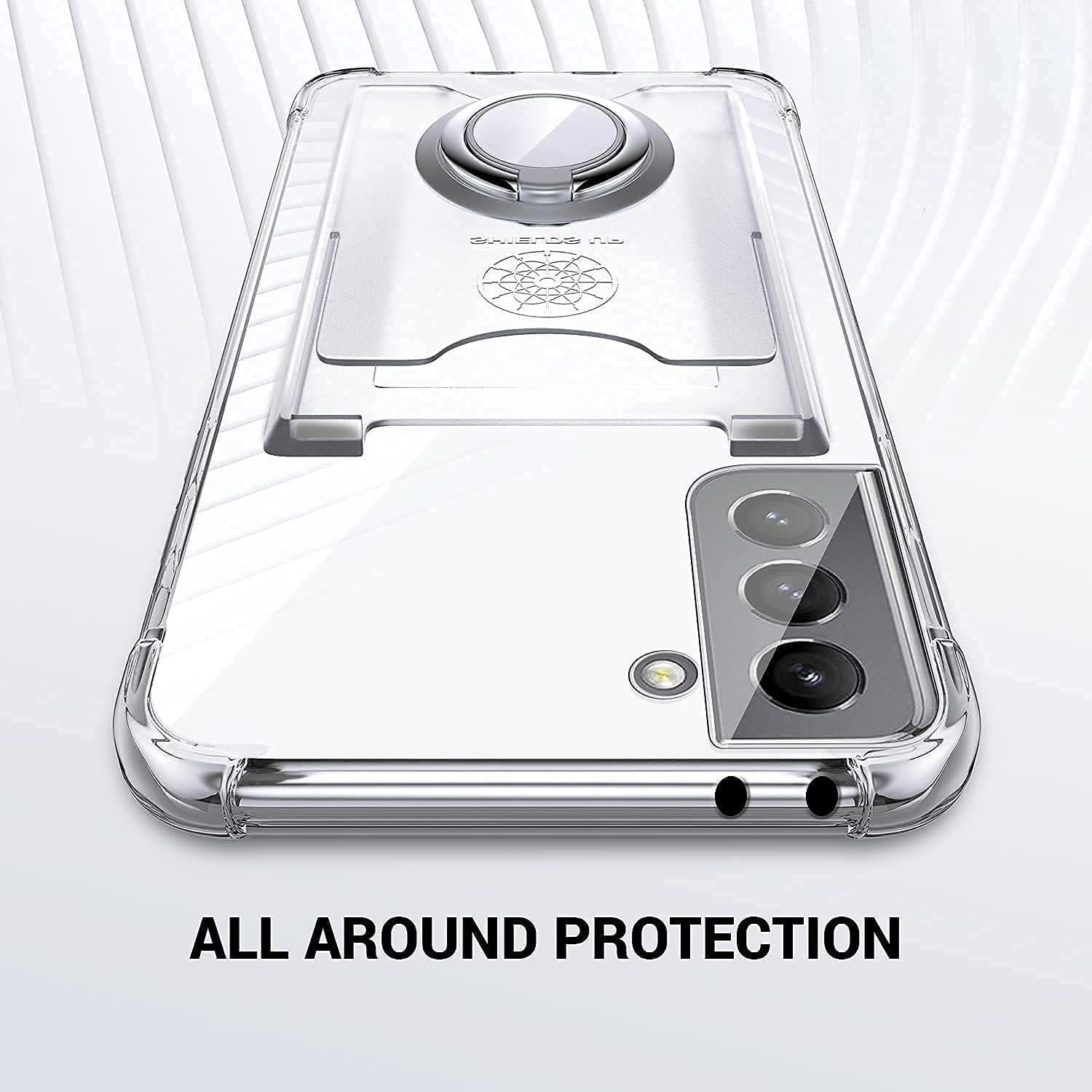 Funda Protectora Slim Samsung Galaxy S21 con Soporte y Slot
