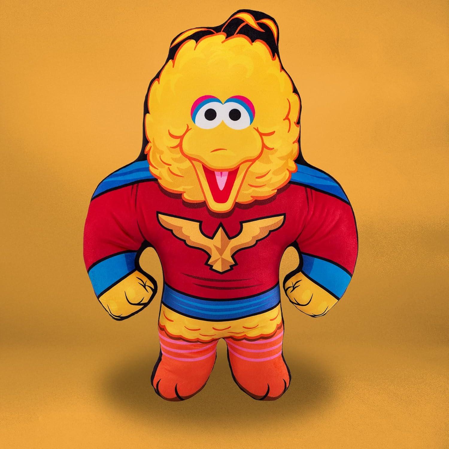 Peluches Calle Sésamo Big Bird Superhéroe 55.88 cm