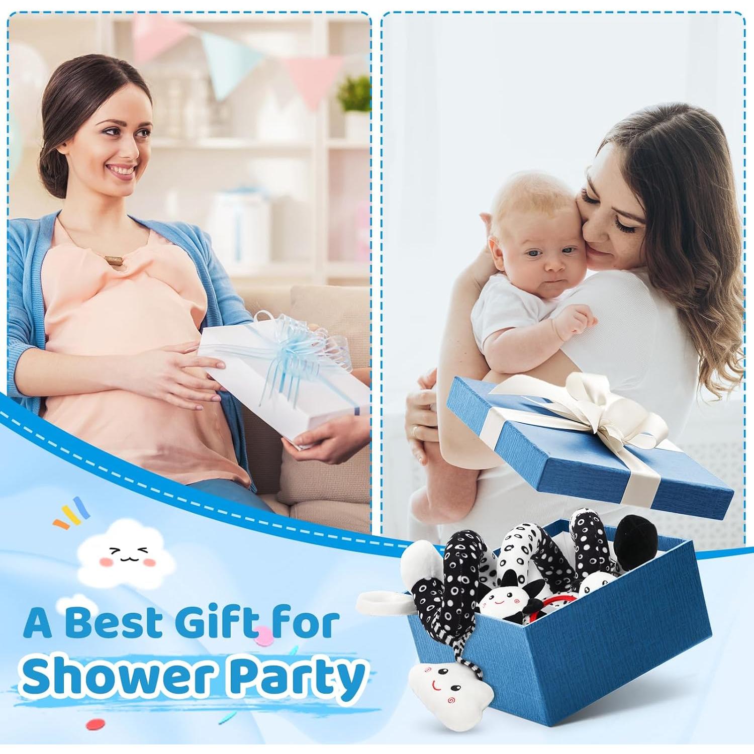 Juguete Colgante para Bebés AJsupojouet en Blanco y Negro