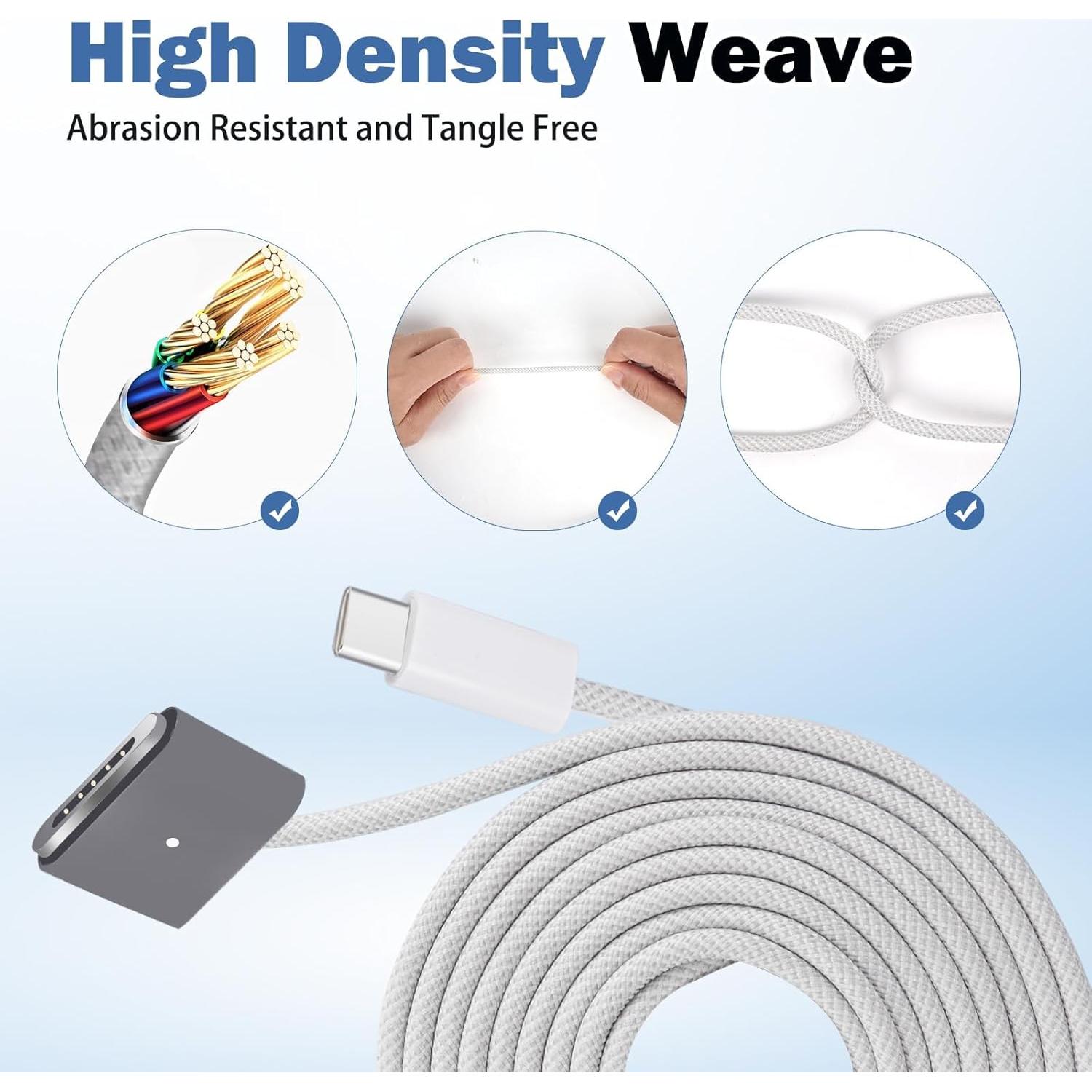 Cable de Alimentación Magnético 140W USB-C iPartsleader 2m Gris