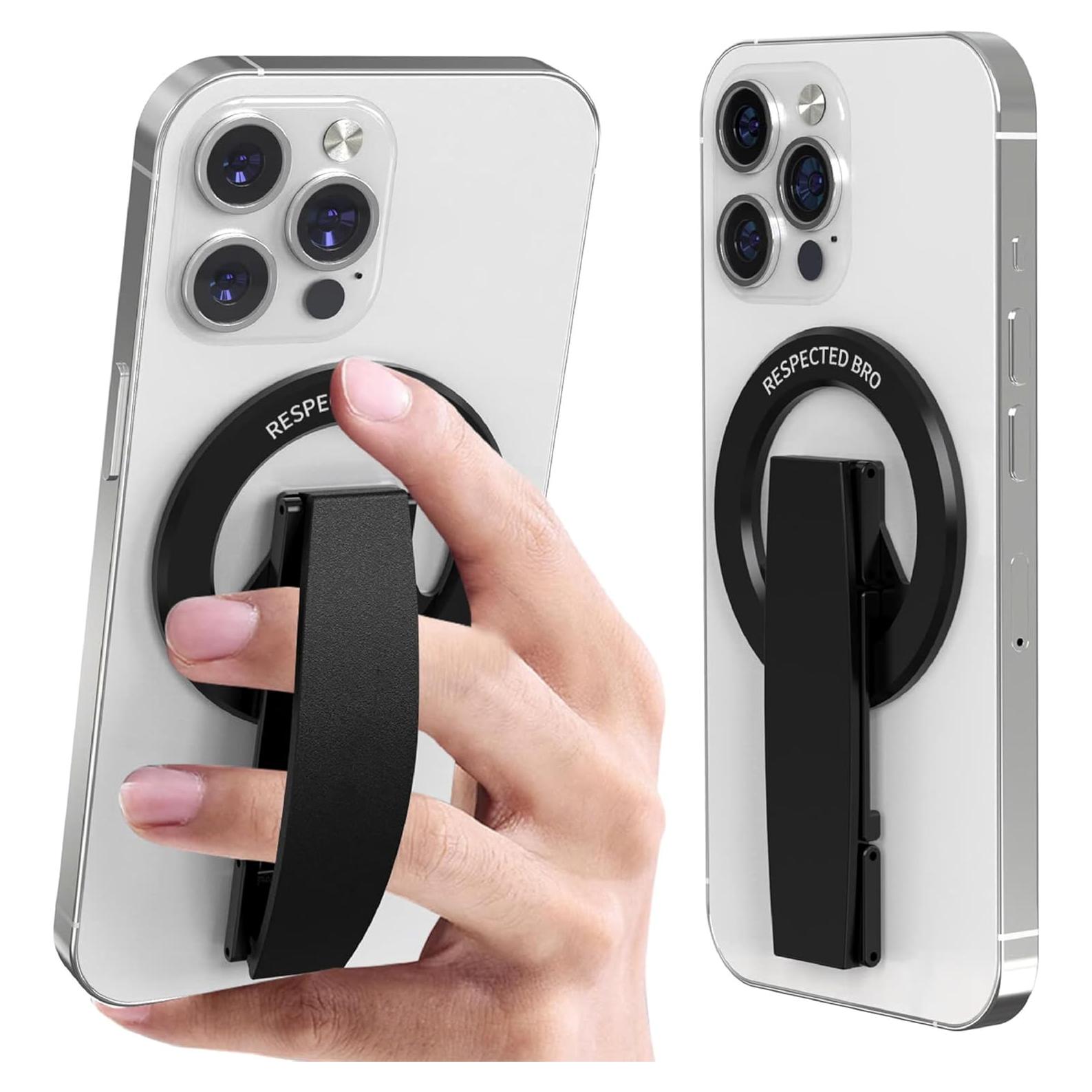 Soporte Magnético para Teléfono Respected Bro con Correa de Silicona