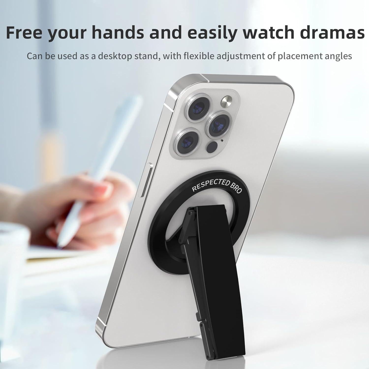 Soporte Magnético para Teléfono Respected Bro con Correa de Silicona