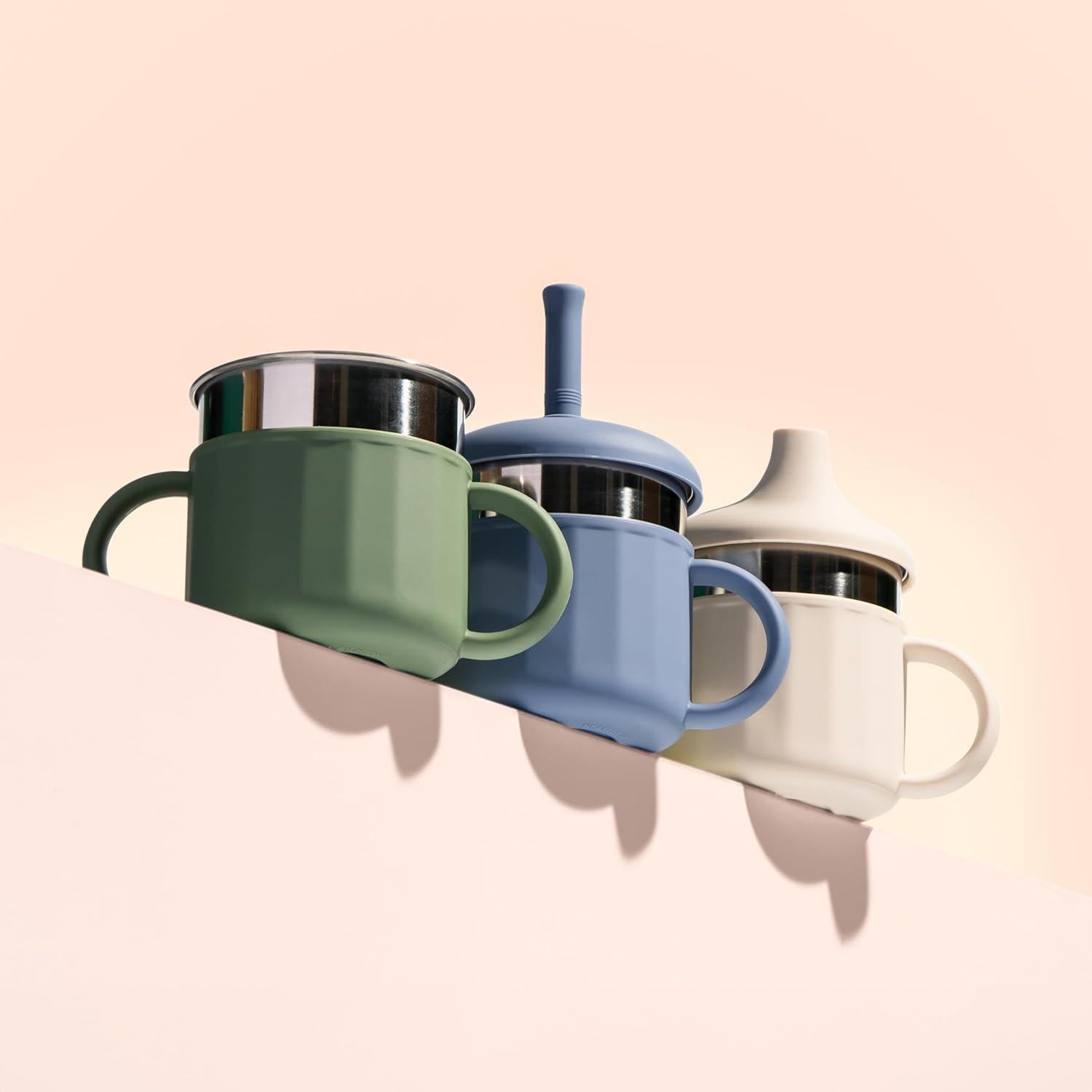 Vaso Antifugas Jumble Dream 207ml Acero Inoxidable Luna Azul