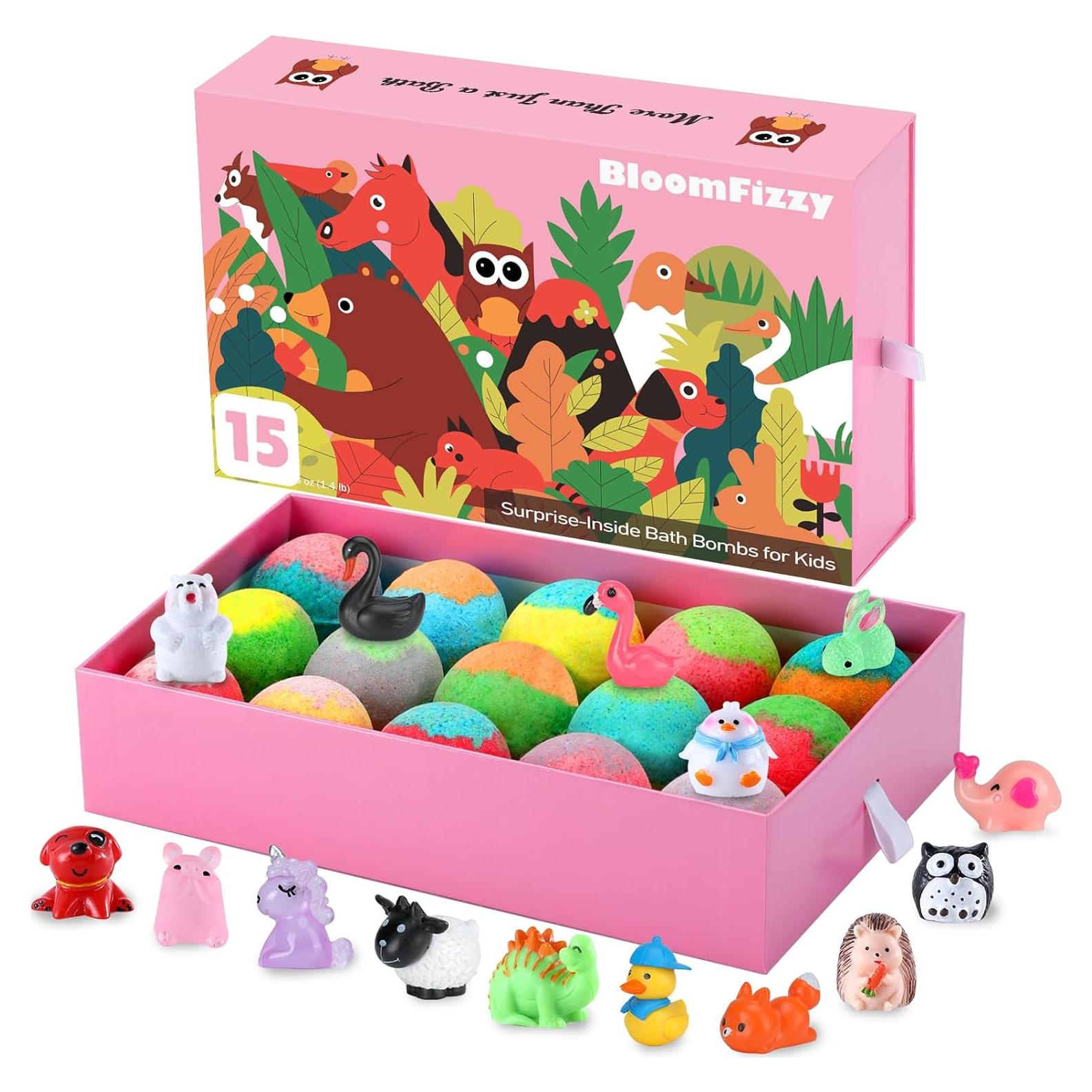 Set de 15 Bombas de Baño BloomFizzy Jungle para Niños
