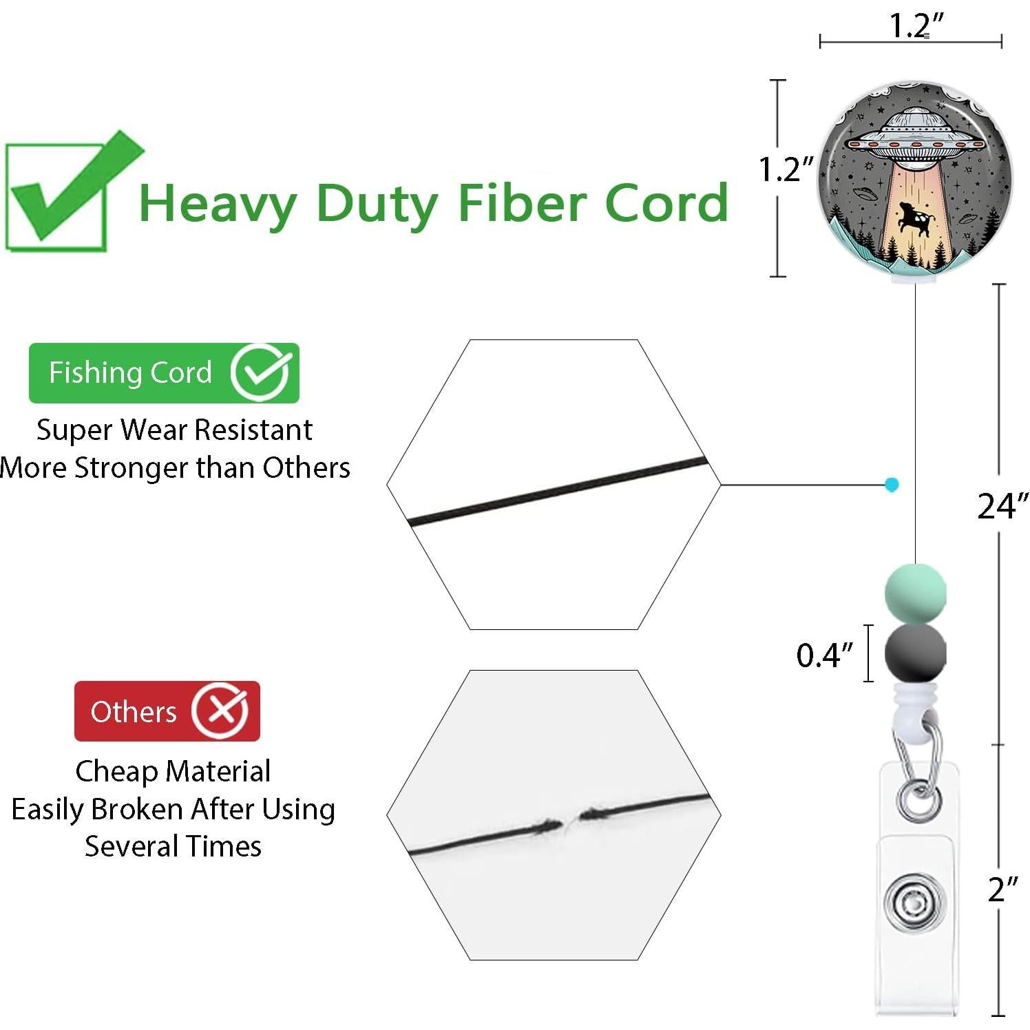 Funda Retráctil Insignia Immaturus Nave Espacial 5.6x3.3cm