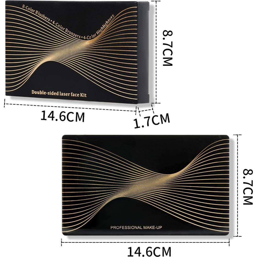 Paleta de Contorno 16 Colores SPRINGSKY - Rubores e Iluminadores