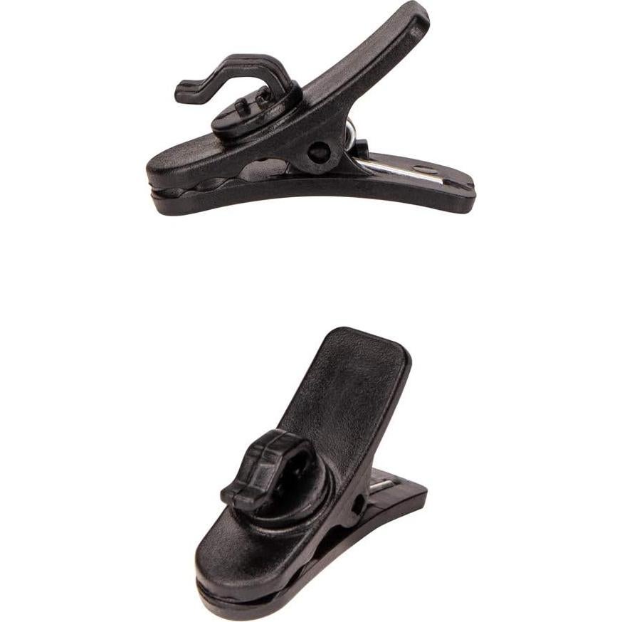 Kit 18 Piezas Clips y Cubiertas para Micrófono Lavalier