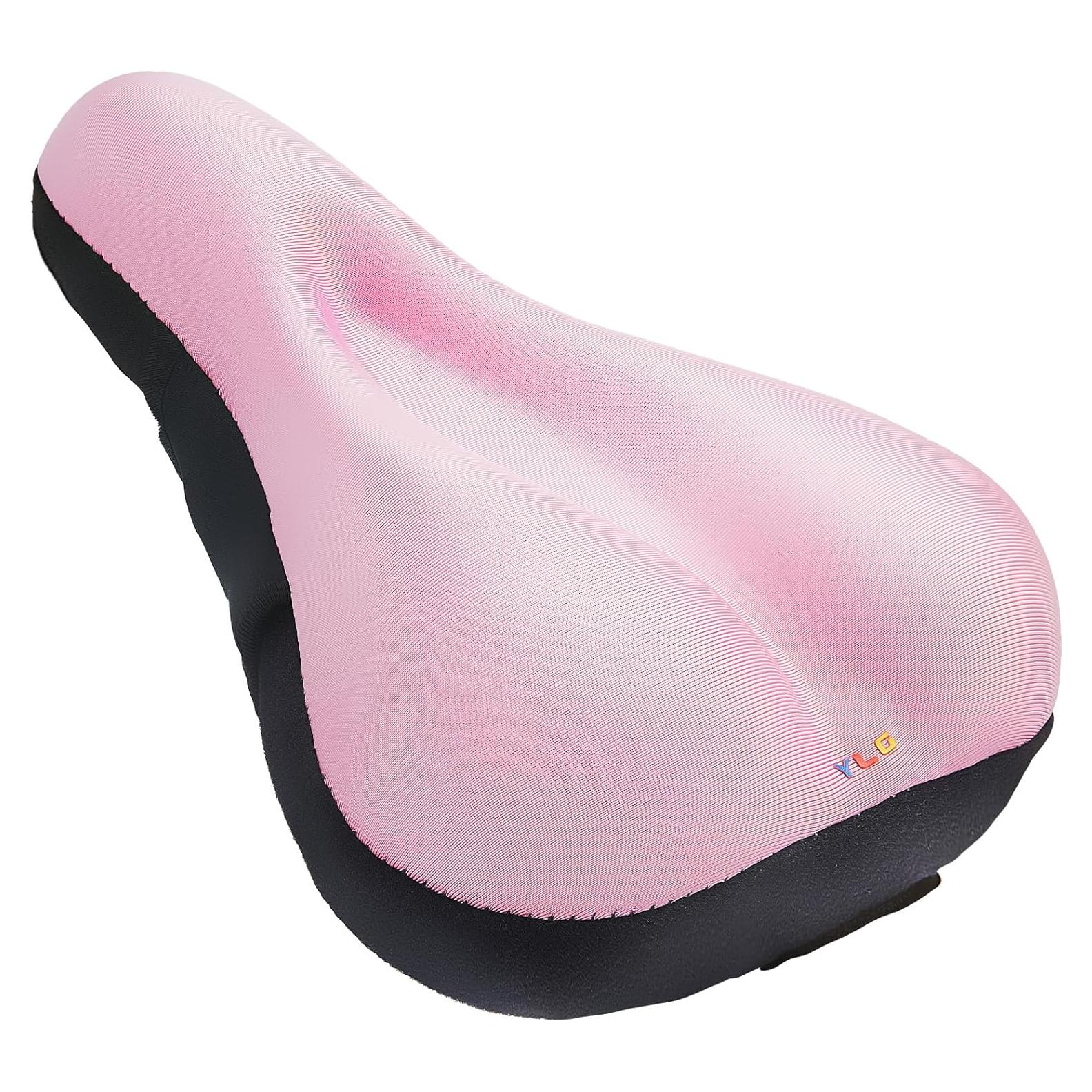Funda de Asiento de Bicicleta YLG Rosa 28x20 cm Gel Acolchado