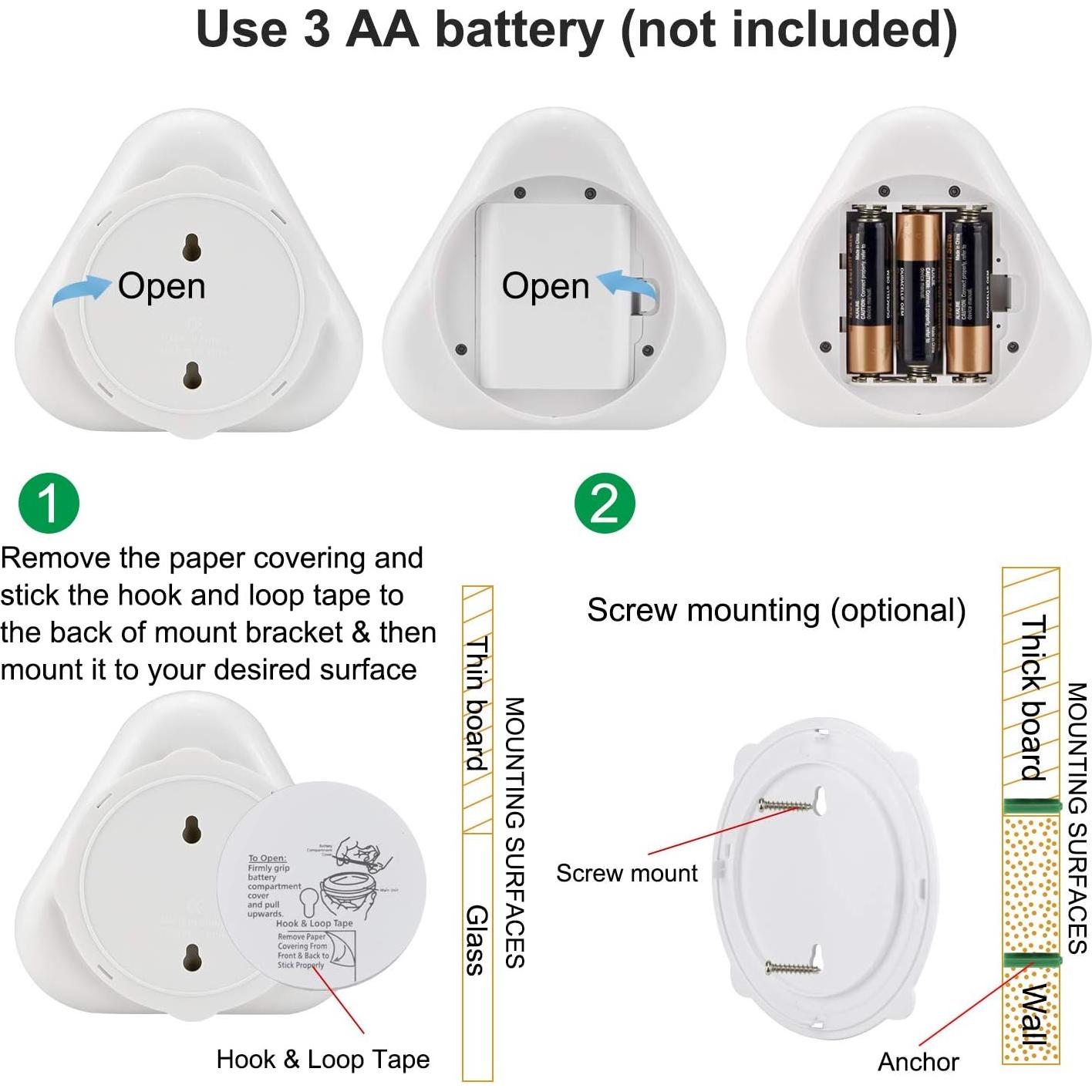 Luz de Techo Inalámbrica BIGMONAT RGB con Control Remoto