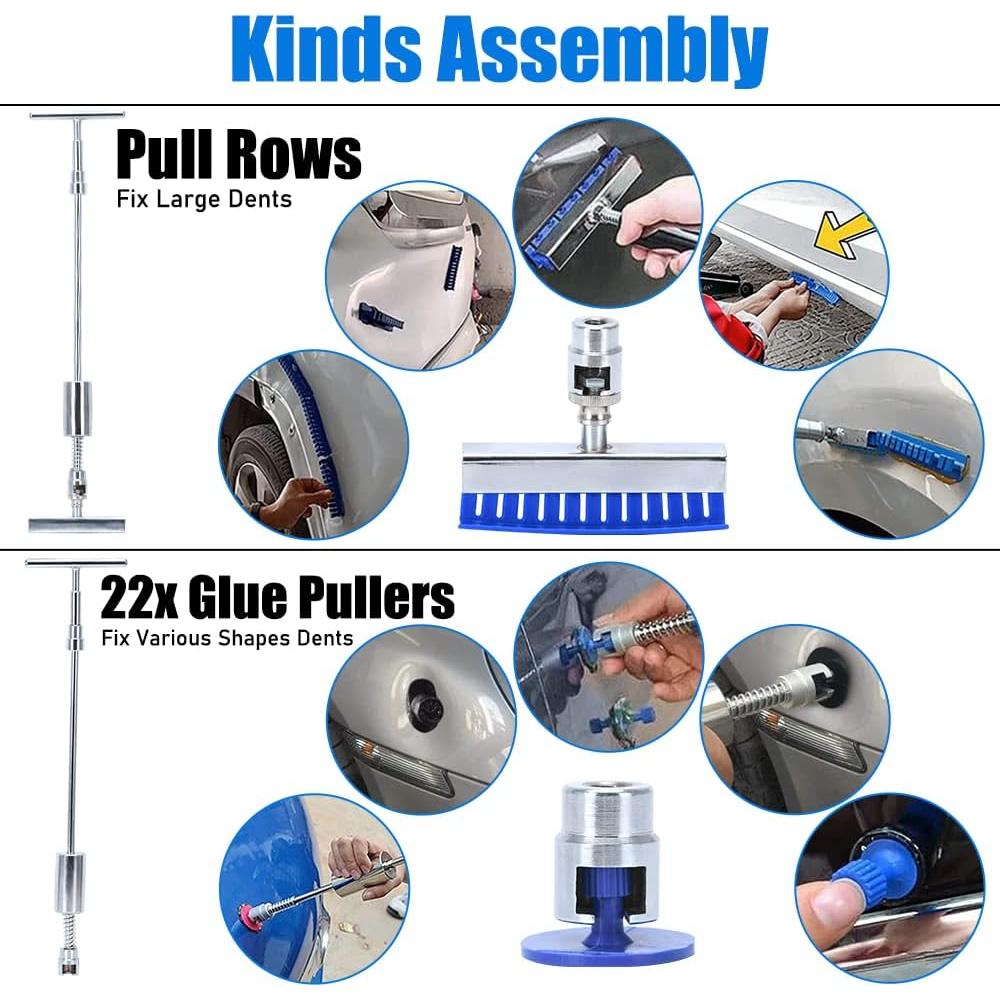 Kit de Reparación de Abolladuras PTNHZ 22 Extractores