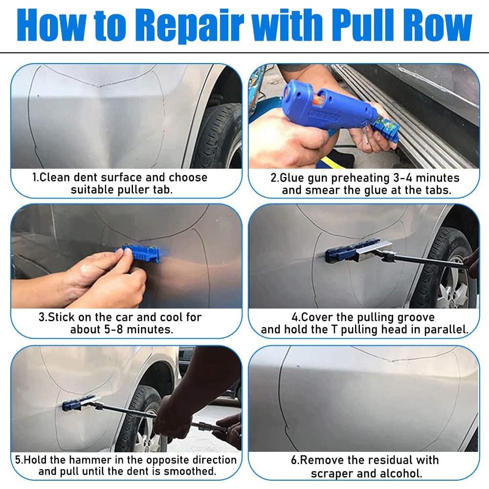 Kit de Reparación de Abolladuras PTNHZ 22 Extractores