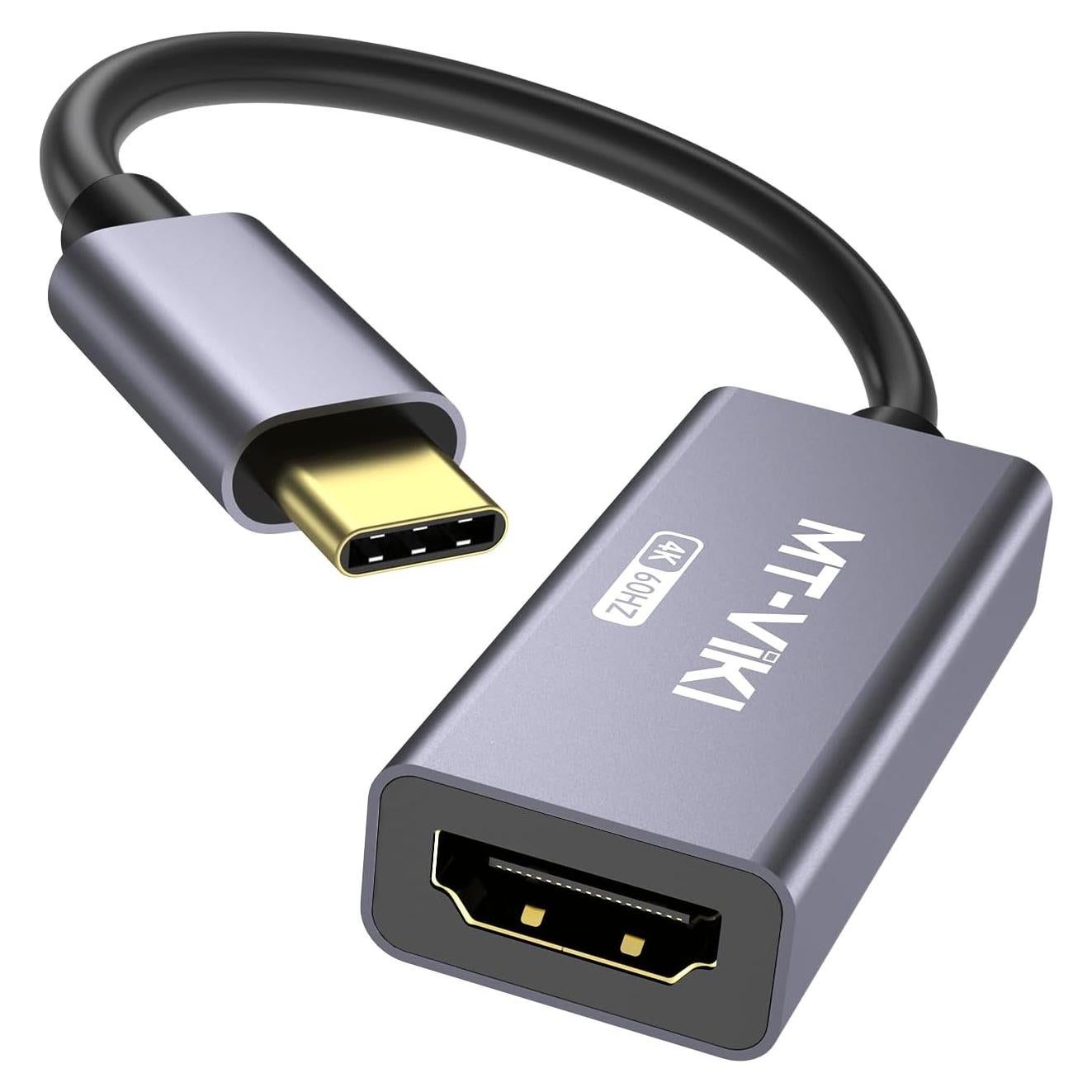 Adaptador USB C a HDMI 4K MT-VIKI - Compatible con MacBook y más