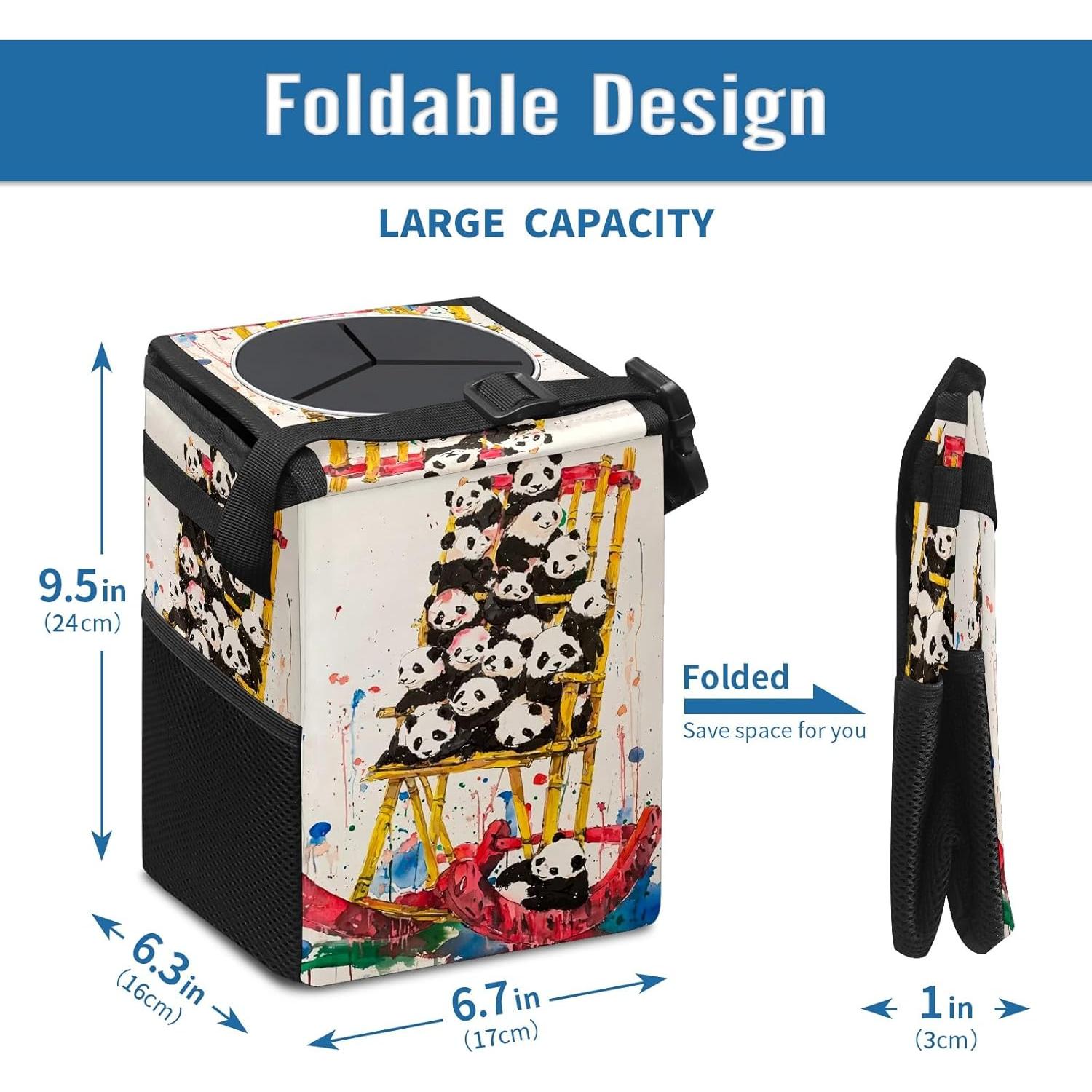 Basurero de Auto GVGHIDZ - Multiusos, Ligero y Resistente al Agua