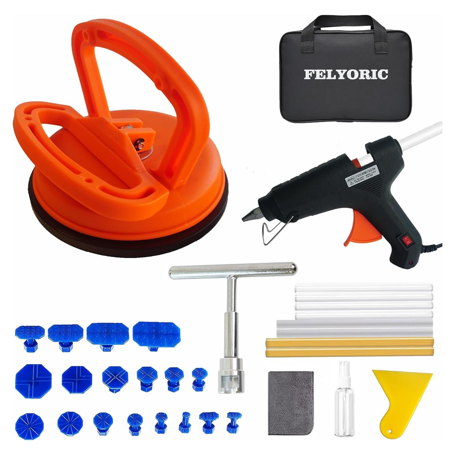 Kit de Reparación de Abolladuras FELYORIC 33 Piezas PDR
