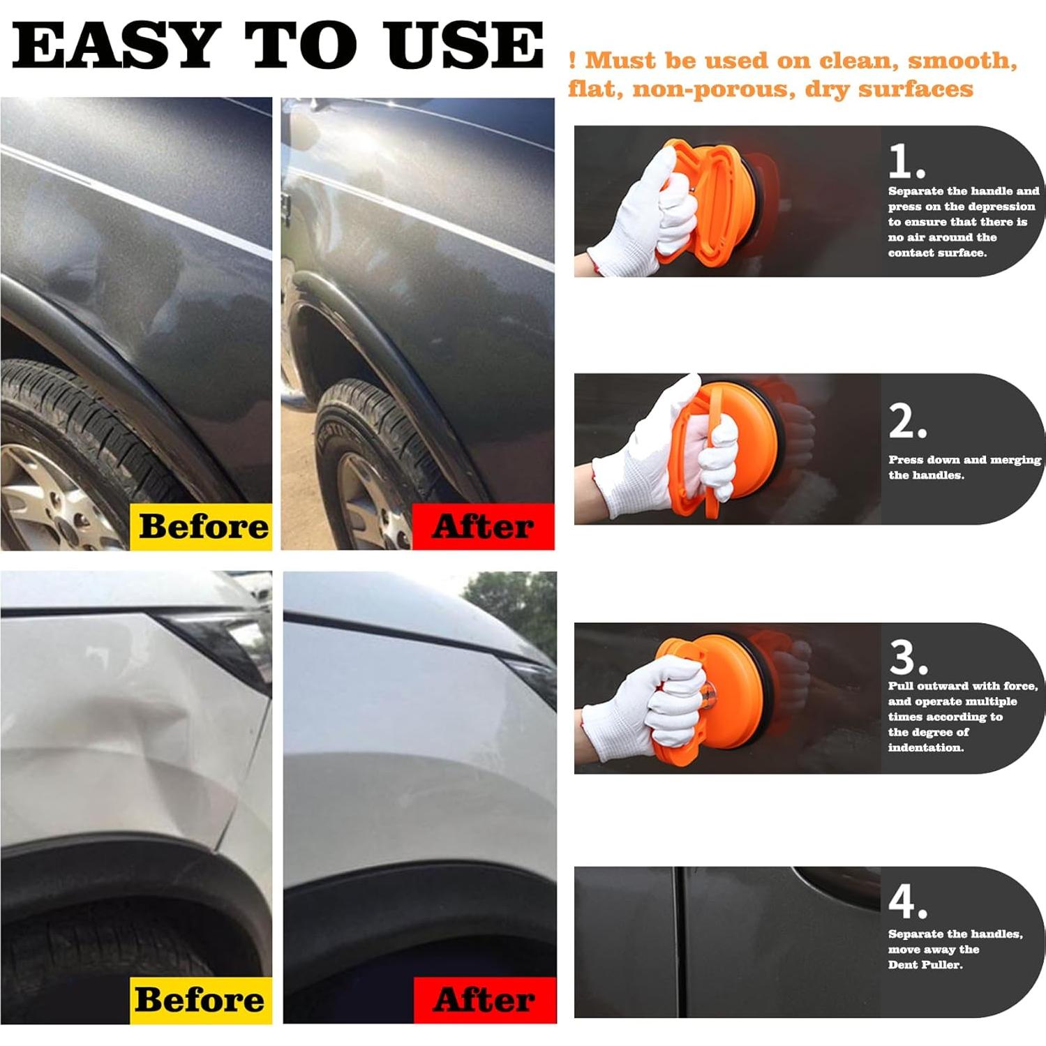 Kit de Reparación de Abolladuras FELYORIC 33 Piezas PDR