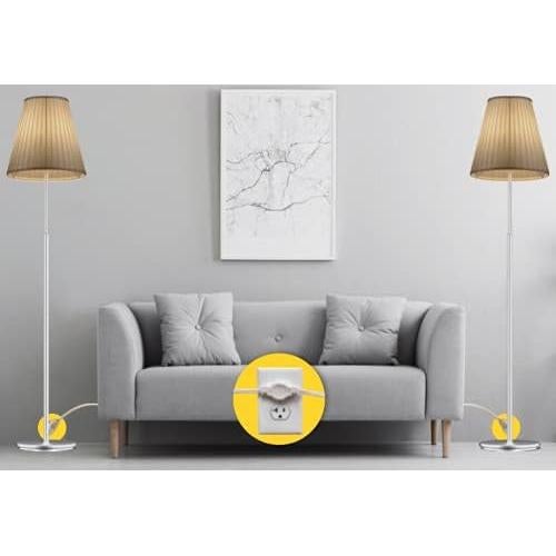 Regleta de Extensión Doble W4W 12 pies (3.6m) 6 Salidas