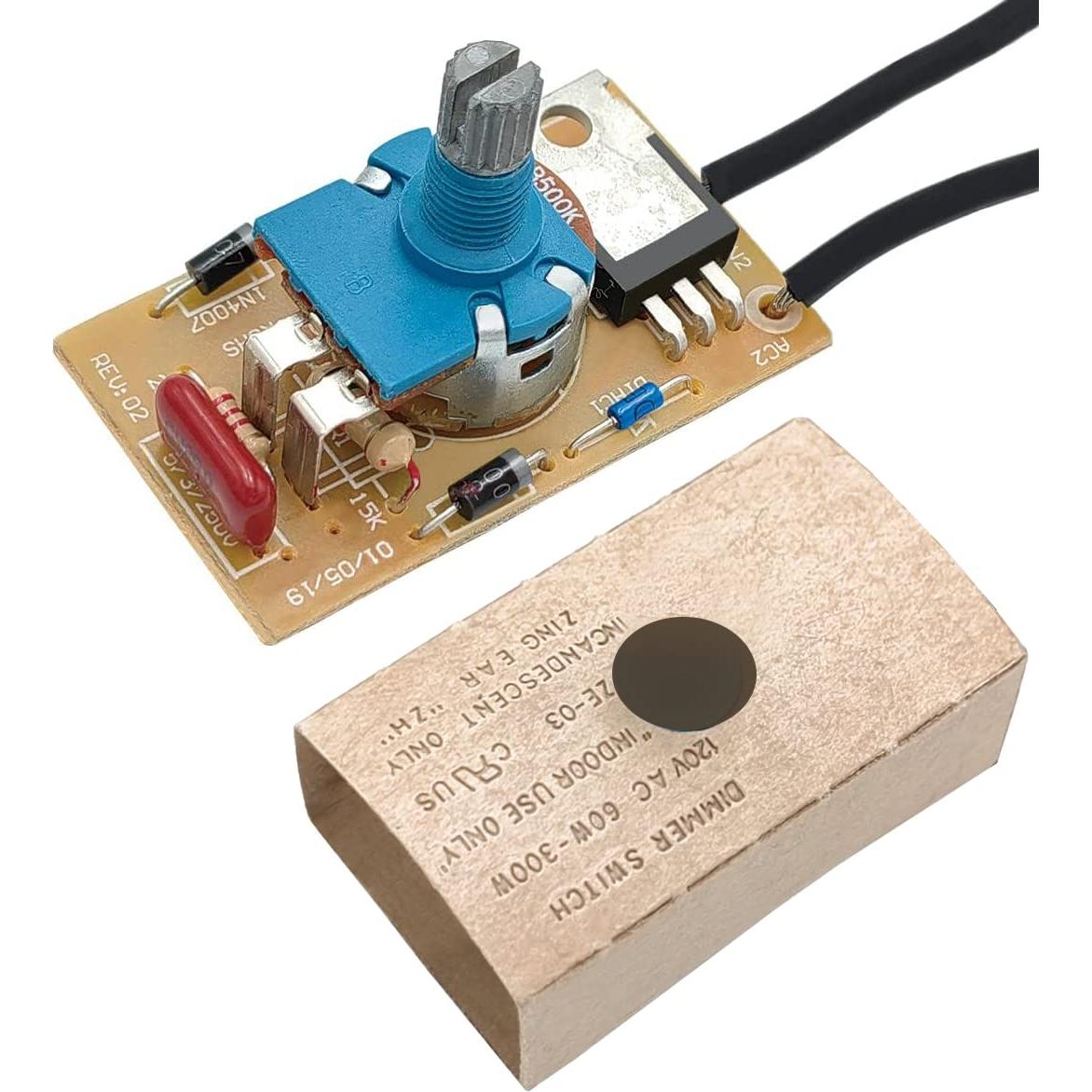 Interruptor Regulador Zing Ear ZE-03 300W Dimmable 120/240VAC