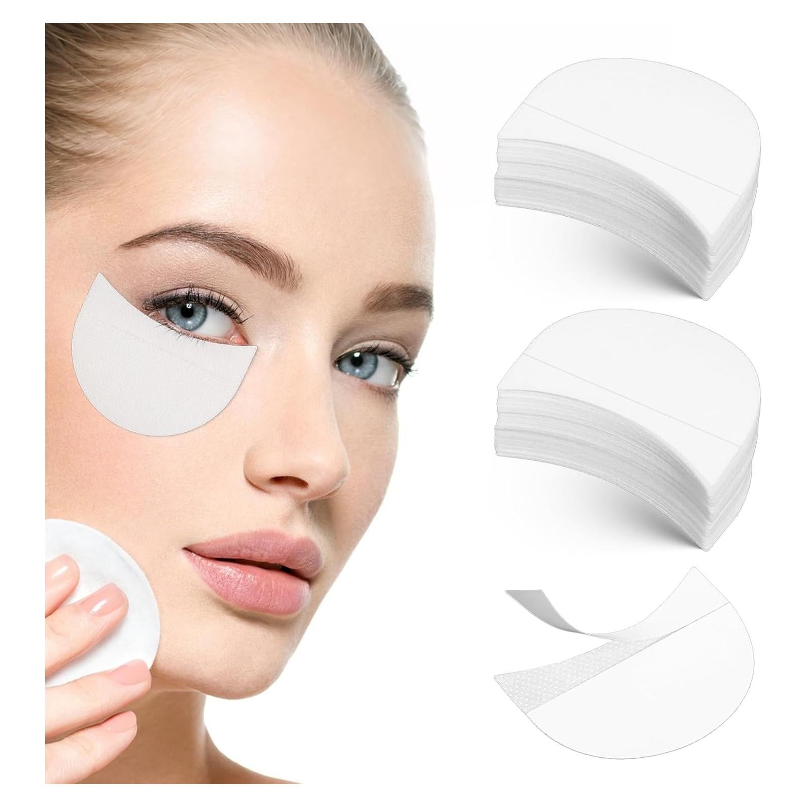 100 Stickers Protectores de Sombra de Ojos JJUNW 6.7x5cm