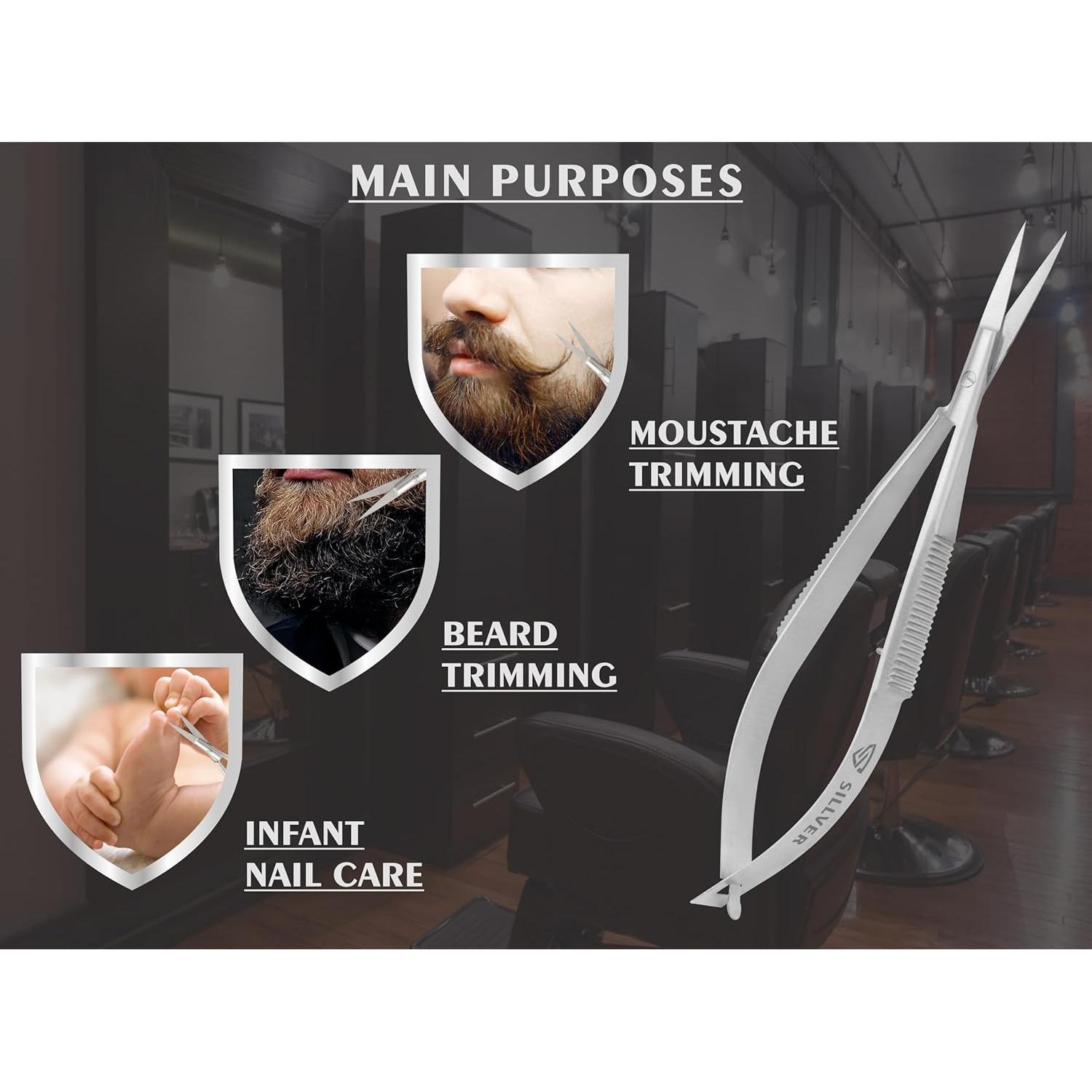 Tijeras de Cutícula SILLVER CS-04 Acero Inoxidable 18mm