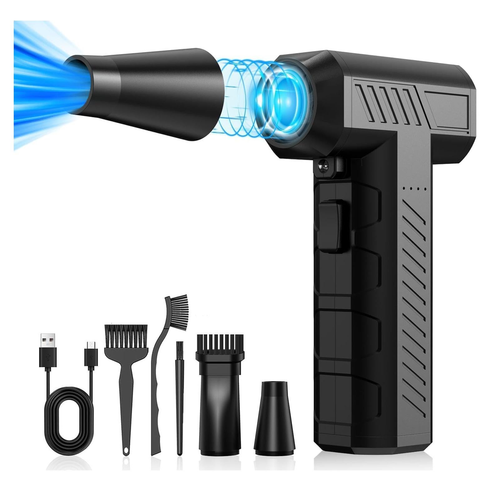 Soplador de Aire Comprimido CAGIWIRU W01 Inalámbrico 150000RPM