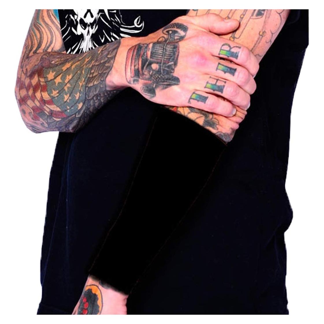 Manga de Tatuaje Tat2X Ink Armor 22.86 cm Negro - Antideslizante