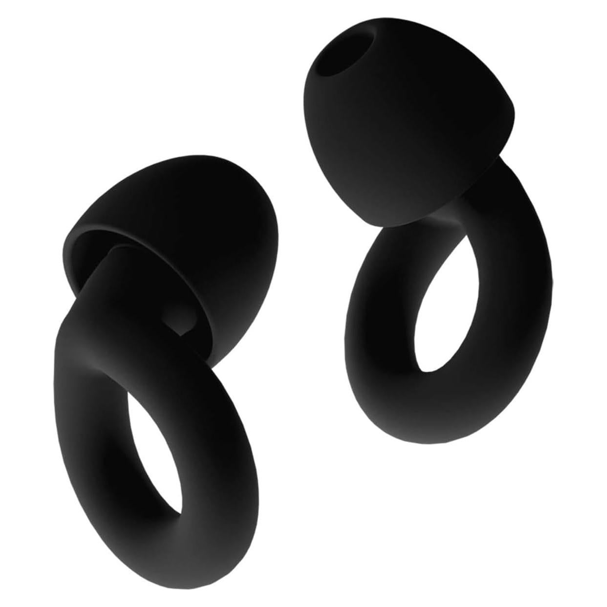 Tapones para Oídos ORANDNOT Silicona NRR 33dB 4 Tamaños Negro