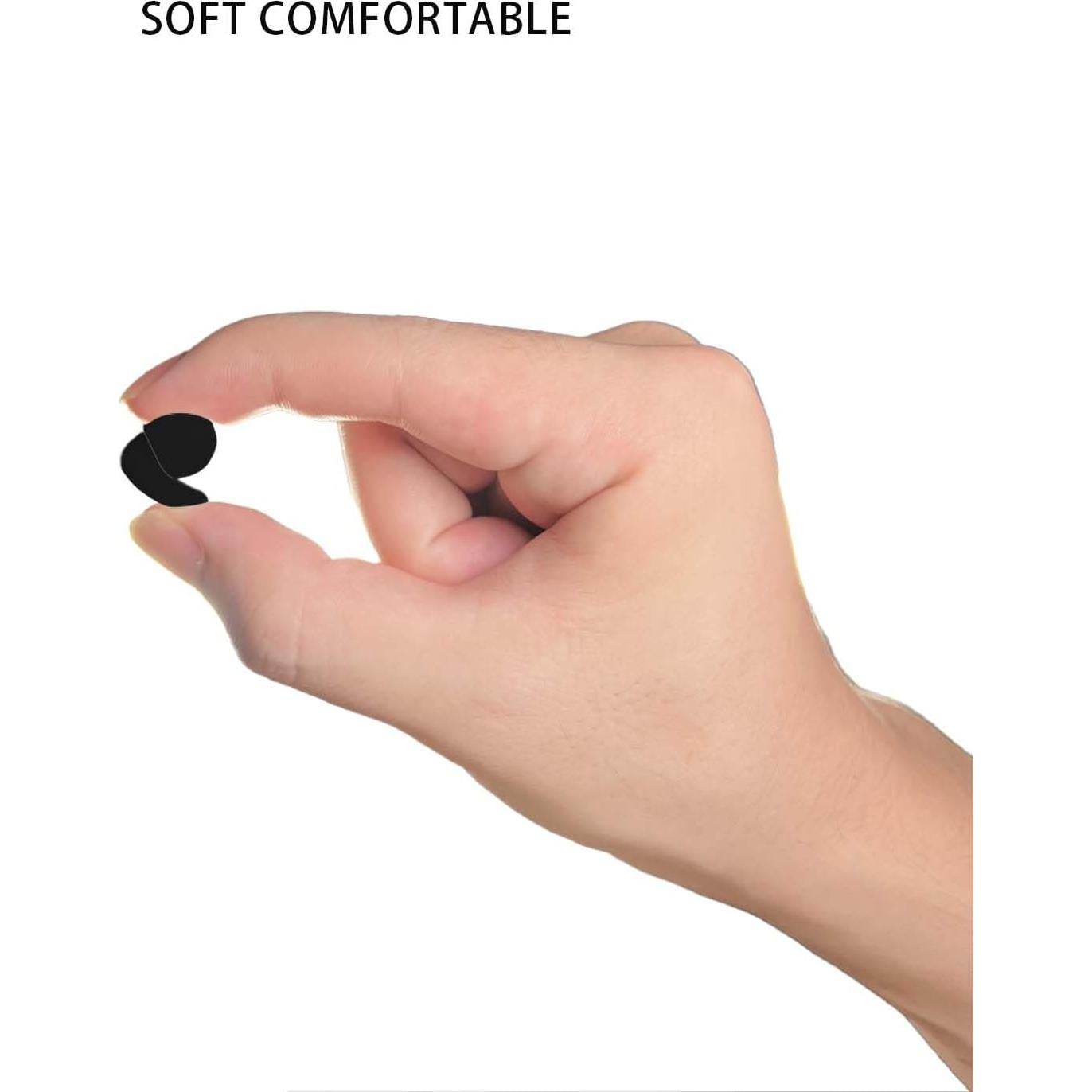 Tapones para Oídos ORANDNOT Silicona NRR 33dB 4 Tamaños Negro