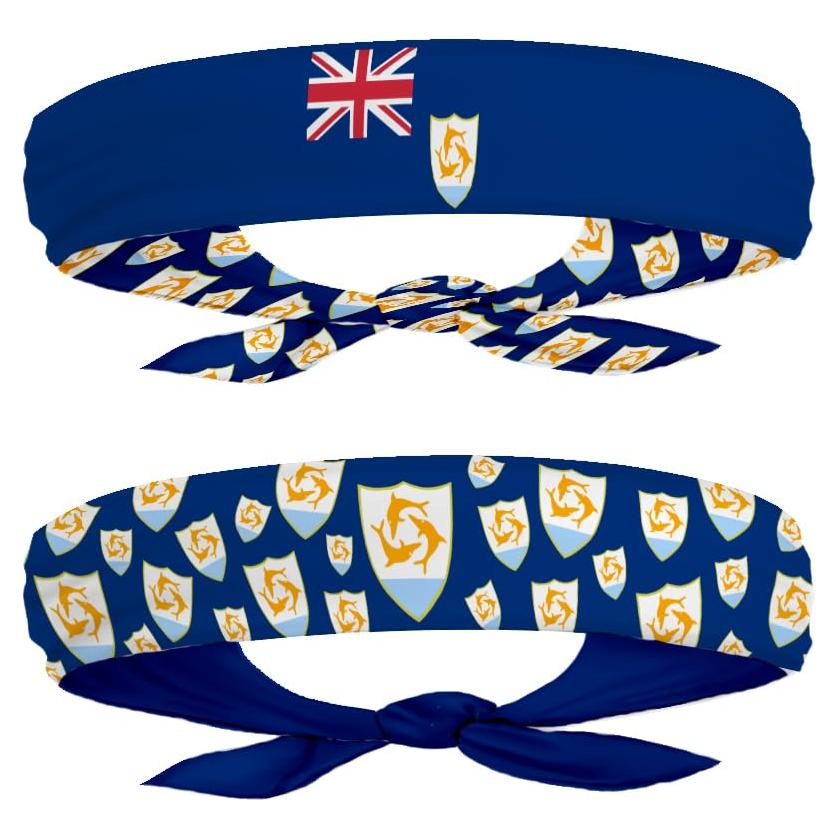 Cinta para la cabeza unisex Anguilla - Bandana elástica 85 cm