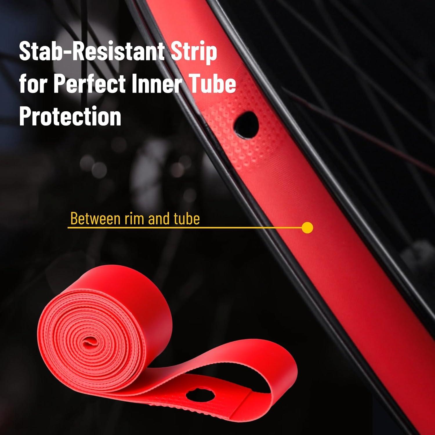 Tubo Interior de Bicicleta Yeesport 20/24/26 x 1.75-2.125" 6 Pack