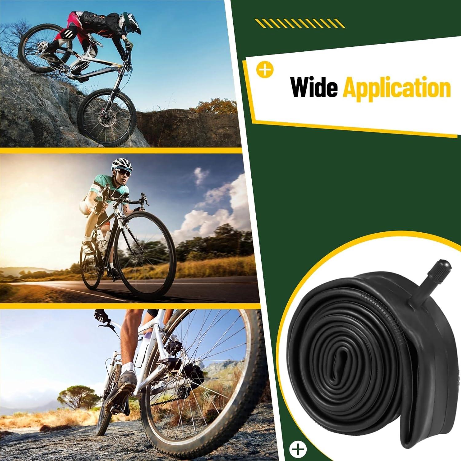 Tubo Interior de Bicicleta Yeesport 20/24/26 x 1.75-2.125" 6 Pack
