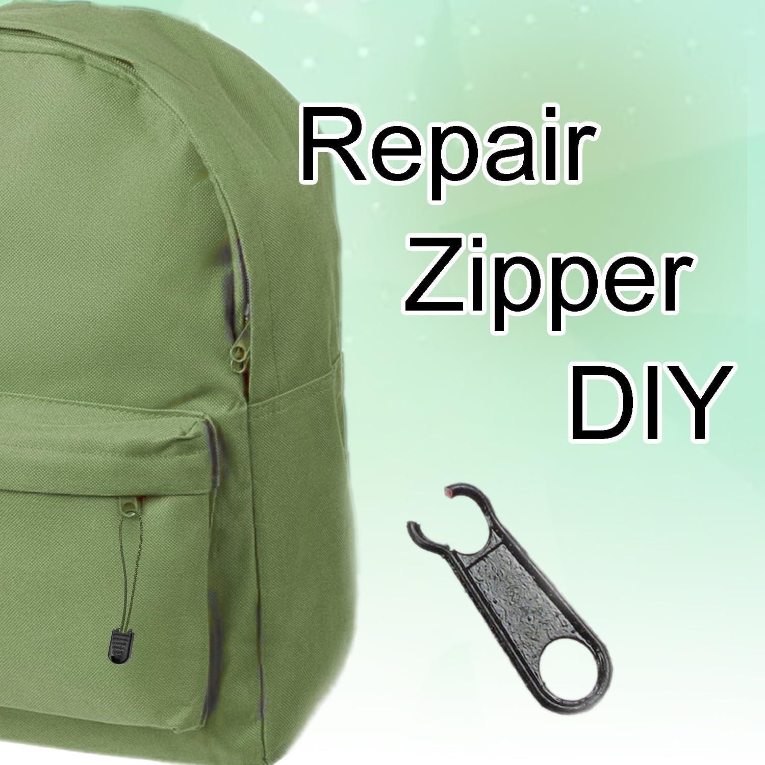 Paquete de 10 Tiradores de Cremaillera CooBigo Verde Ejército