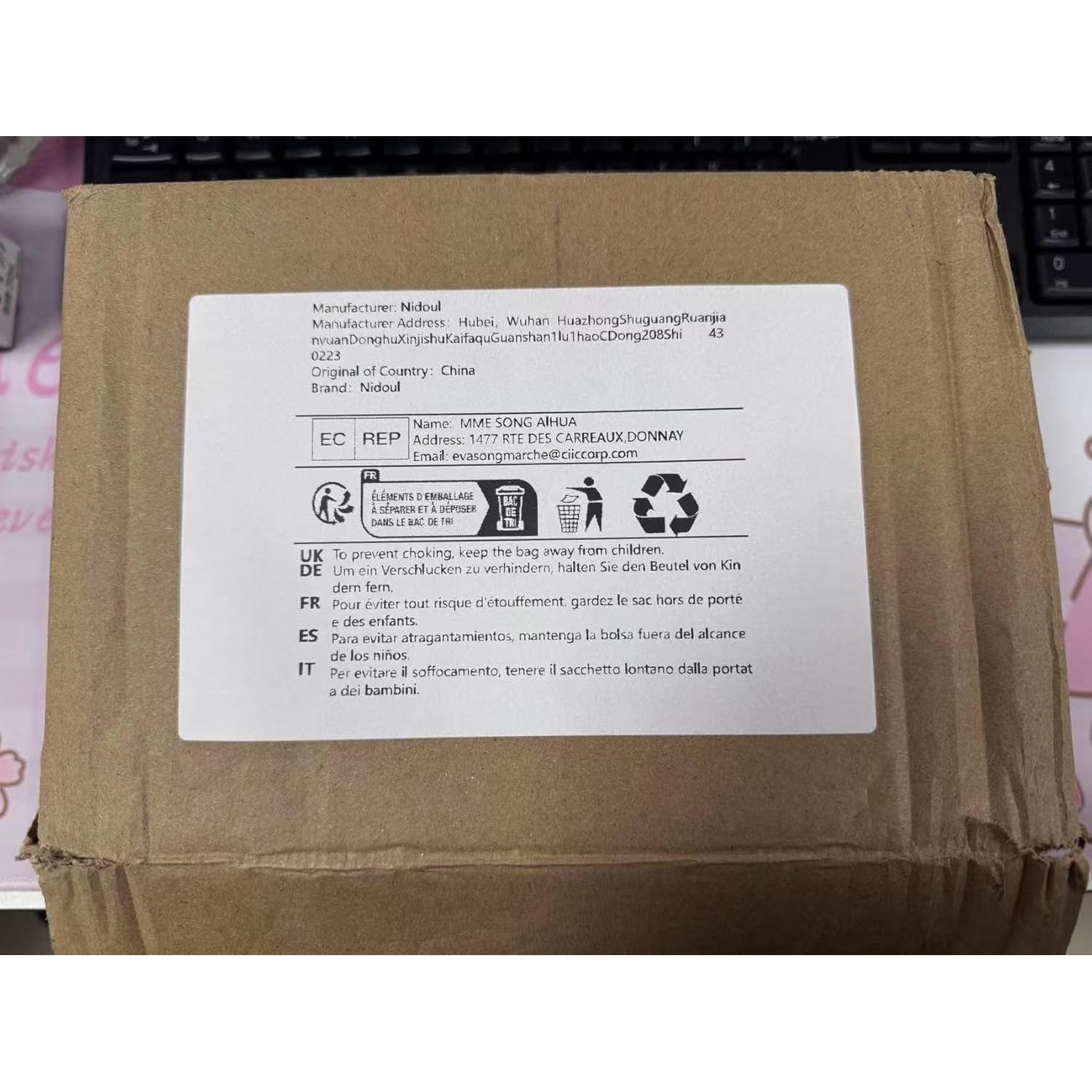 Bolsa de Lavandería Grande Nidoul 2 Pcs Impermeable 58x45 cm