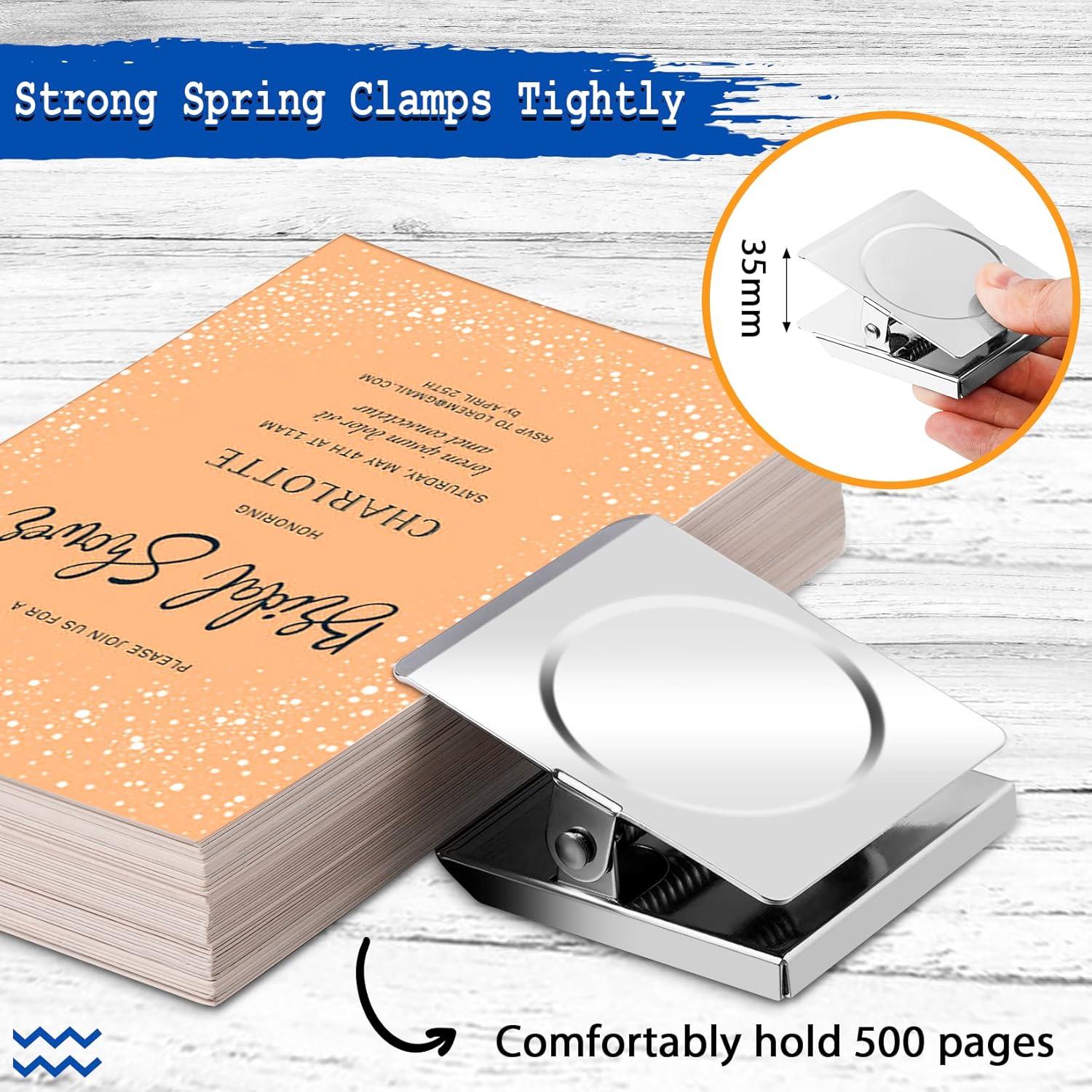 Clips Magnéticos Extra Grandes Grtard 5.6 cm - 2 Paquete