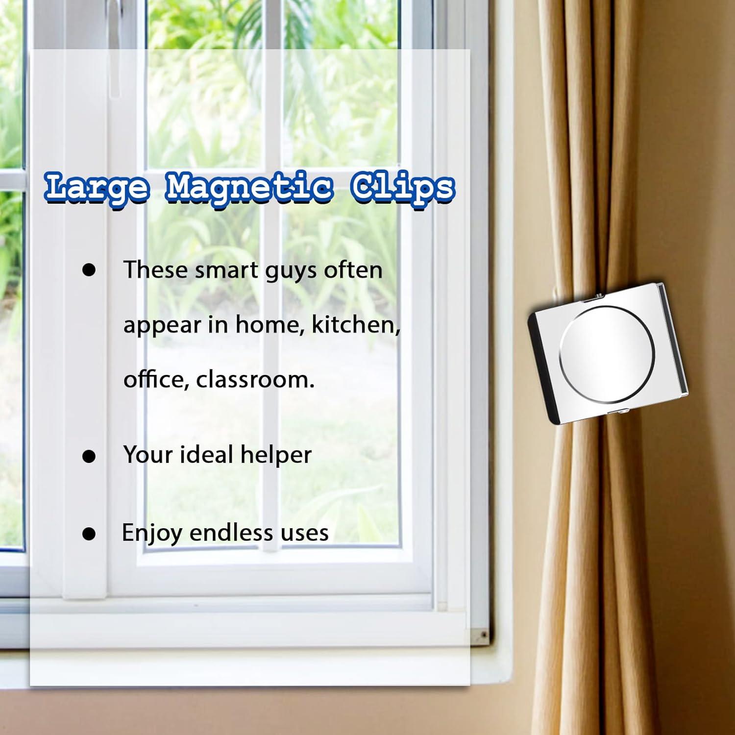 Clips Magnéticos Extra Grandes Grtard 5.6 cm - 2 Paquete