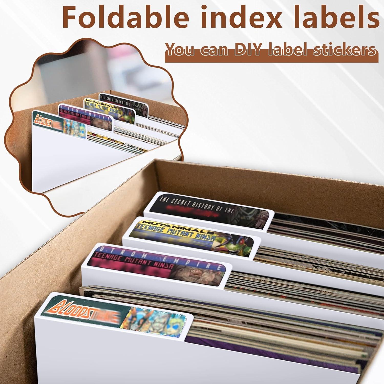 Separadores de Cómics Leyzan, Paquete de 25, 18.4x28.6 cm