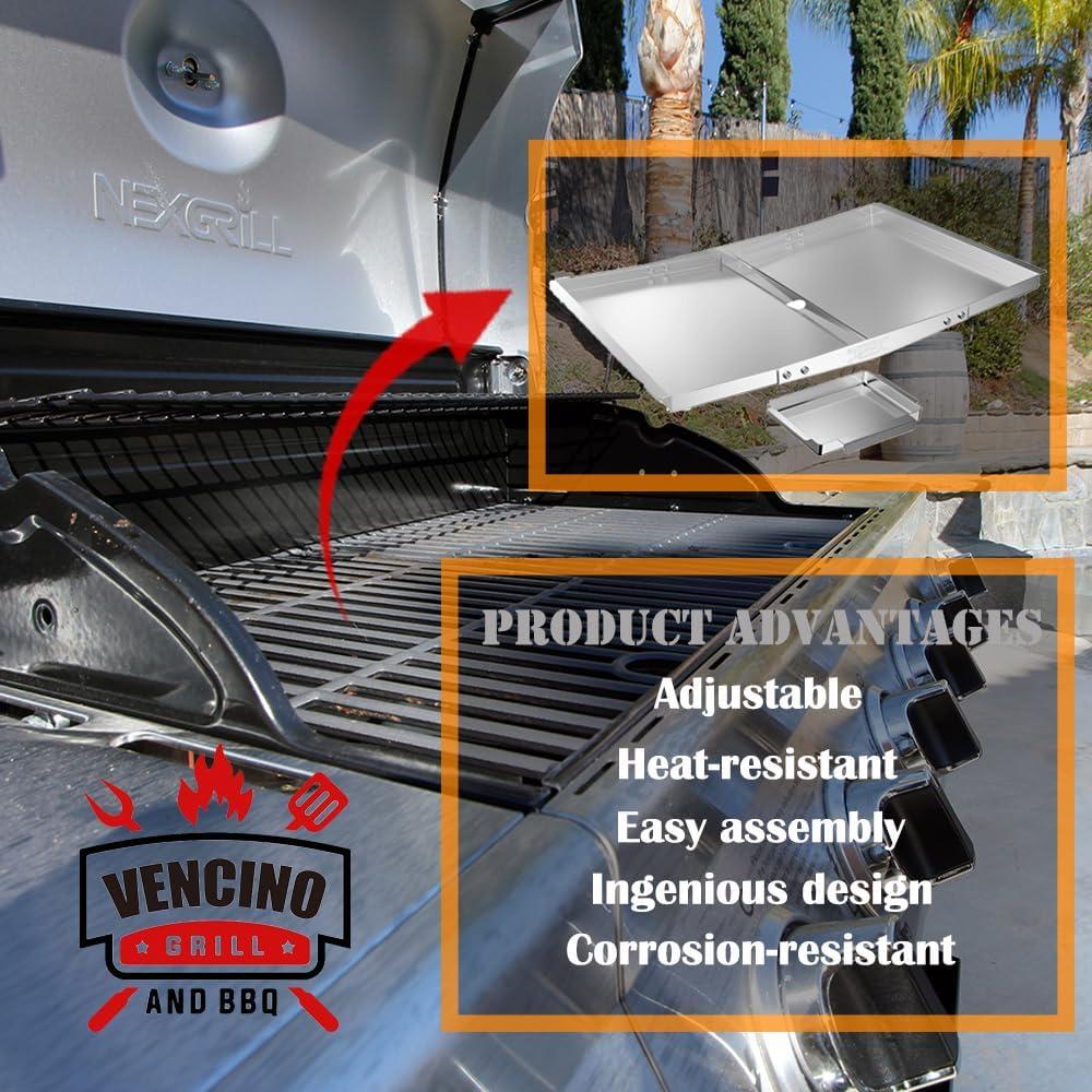 Bandeja de Goteo Ajustable Dyna Glo para Parrilla de Gas 61-76cm