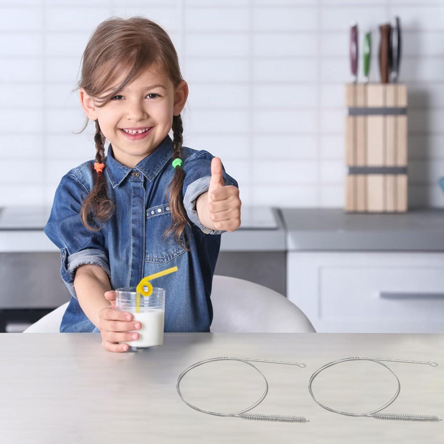 Cepillo Limpiador de Tubos 2PCS Imaictuu 99 cm Nylon Acero Inoxidable