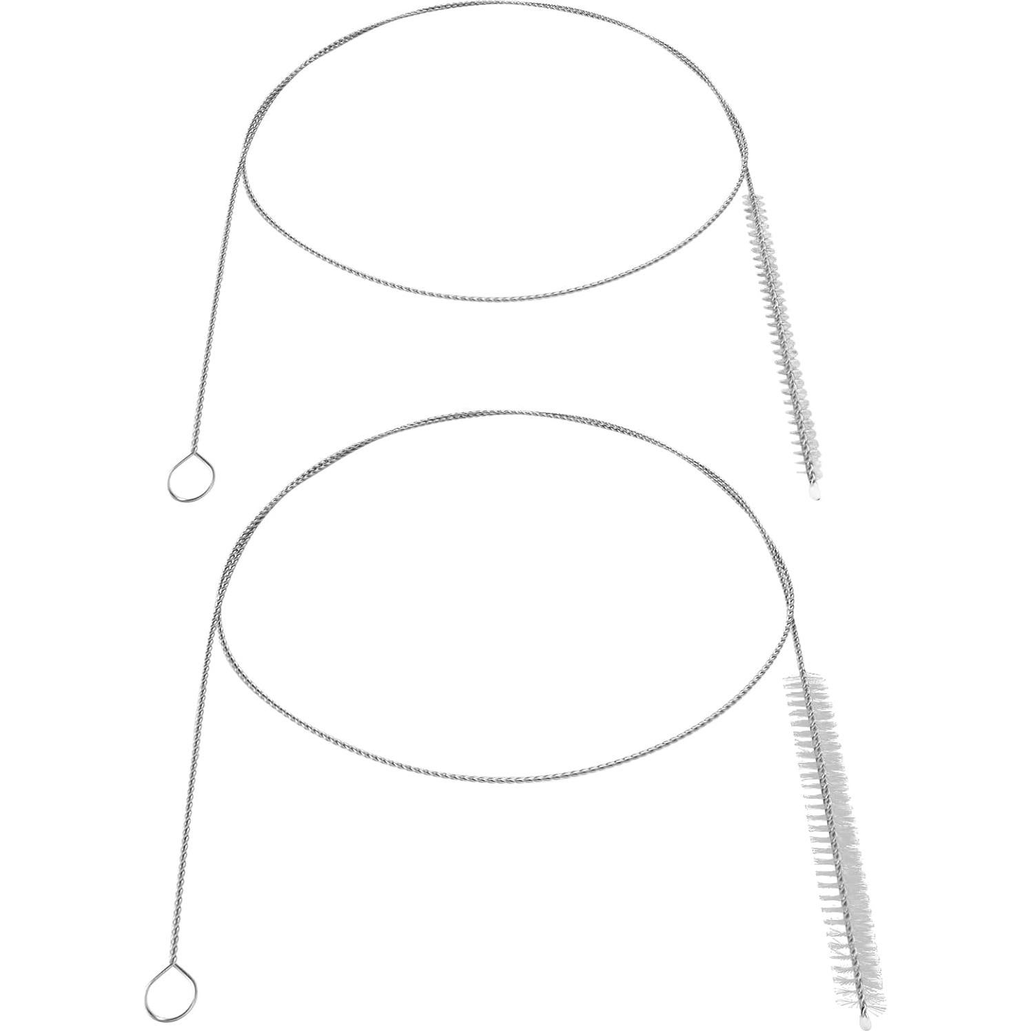 Cepillo Limpiador de Tubos 2PCS Imaictuu 99 cm Nylon Acero Inoxidable