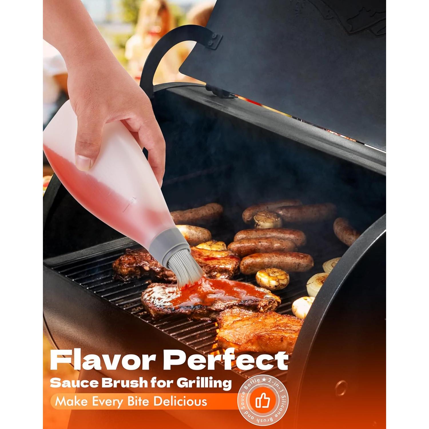 Brocha de Silicona para Cocinar SOOFUN - 150g, Apta para Lavavajillas