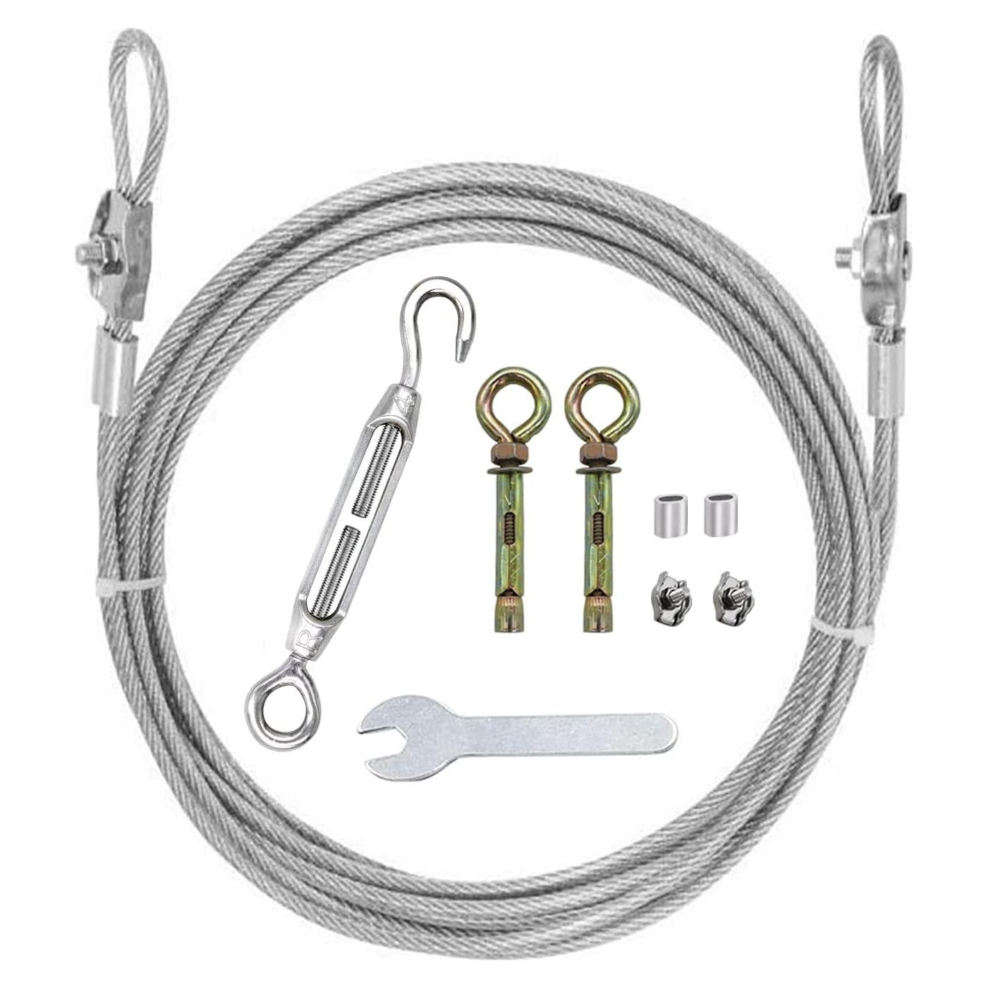 Cuerda de Ropa Pesada MHY 3 mm x 3 m Acero Inoxidable 304