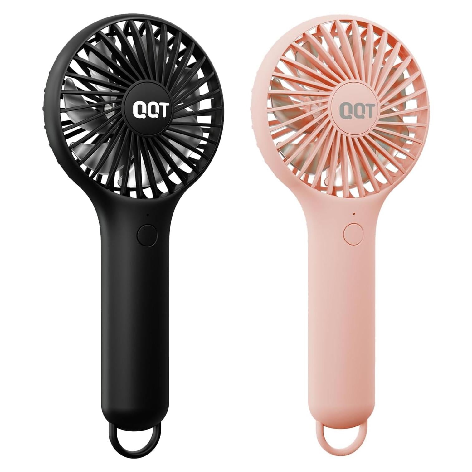 Ventilador de Mano QQT NF02 Portátil Recargable 4 Velocidades