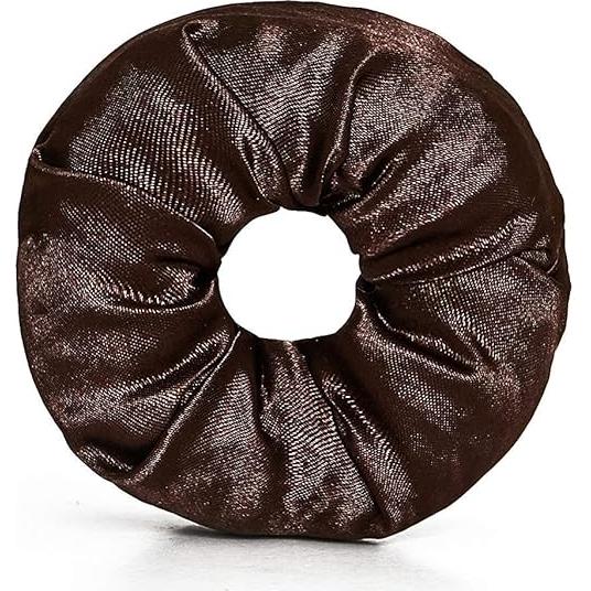 Moño de Satén Vabulis Mediano 8cm Marrón Chocolate para Cabello